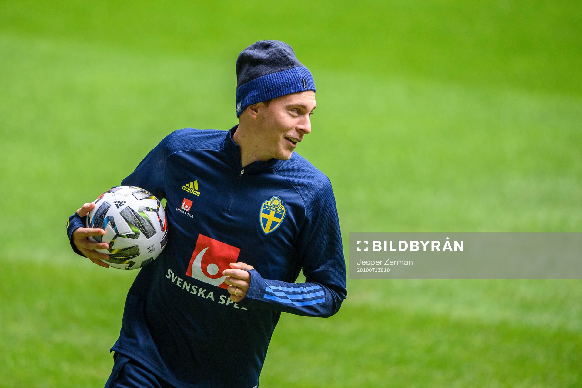 Victor Nilsson Lindelöf of the Swedish national football