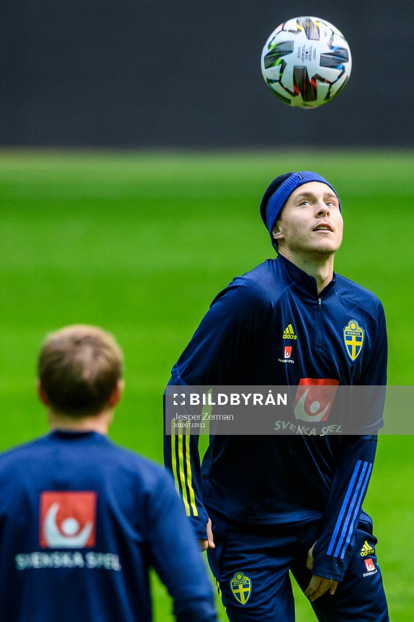 Victor Nilsson Lindelöf of the Swedish national football