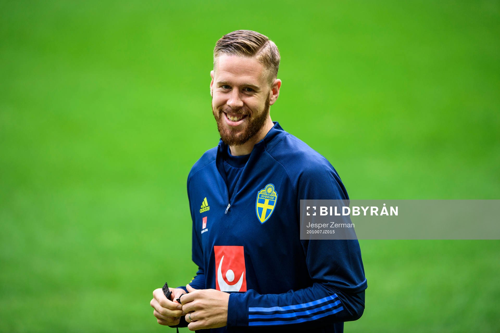 Pontus Jansson of the Swedish national football team