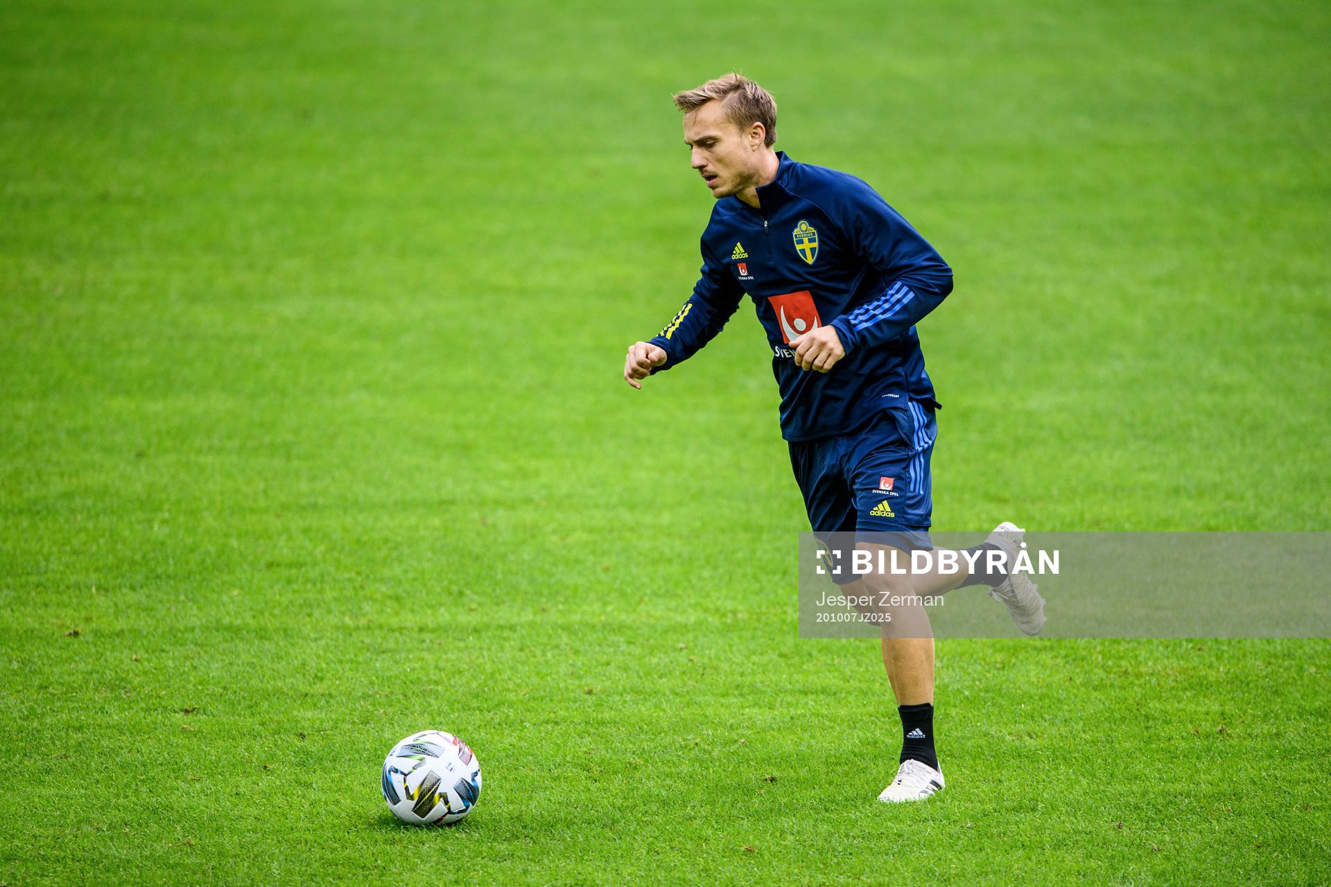 Pierre Bengtsson of the Swedish national football team