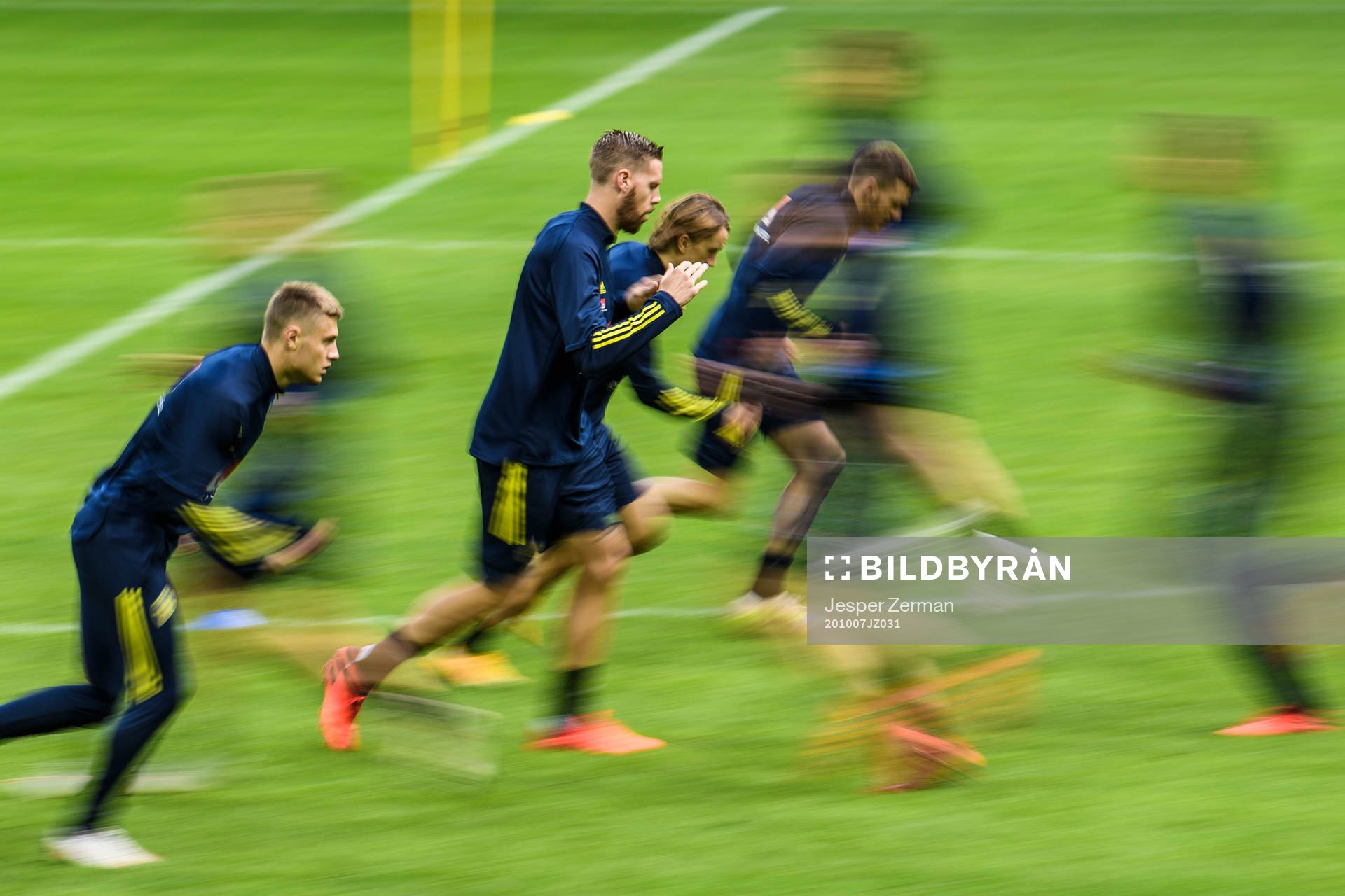 Mattias Svanberg and Pontus Jansson of the Swedish national