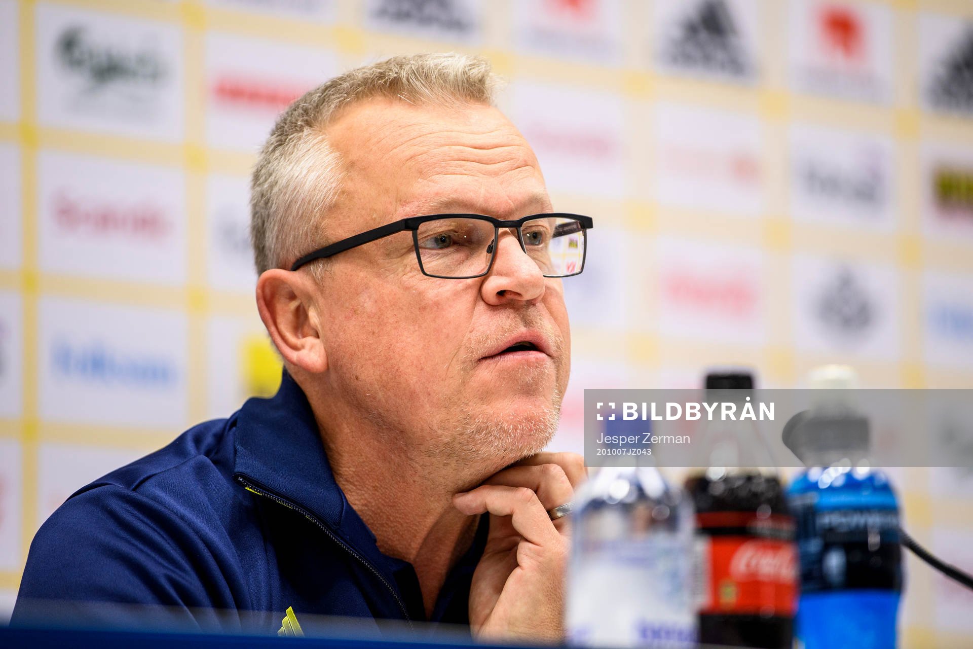 Head coach Janne Andersson of the Swedish national football
