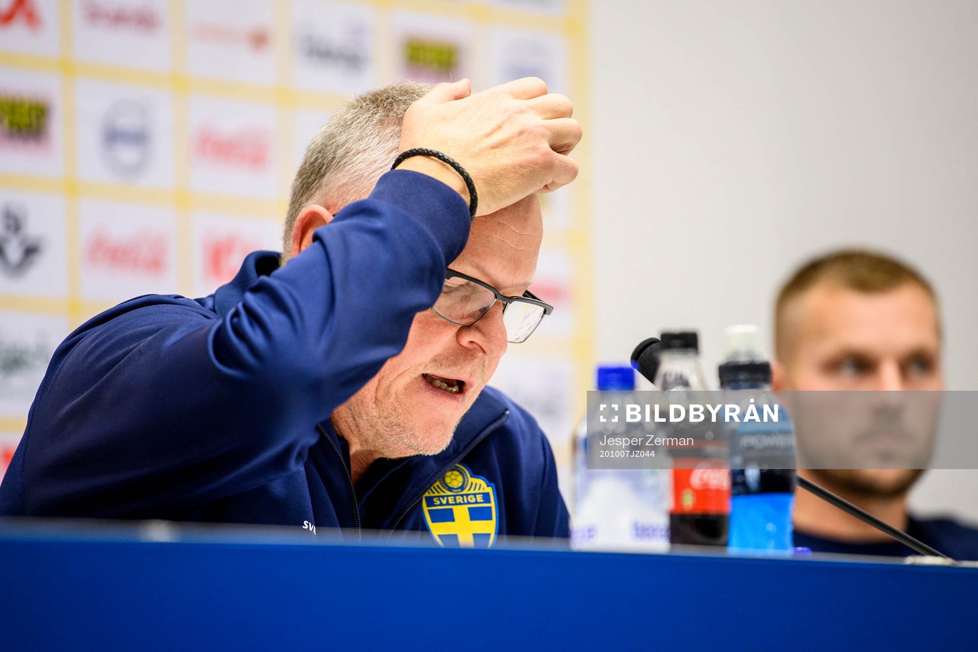 Head coach Janne Andersson of the Swedish national football