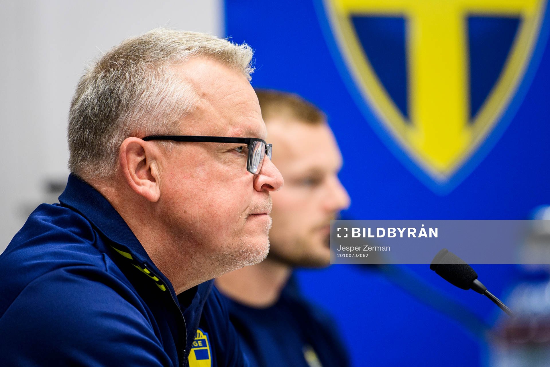 Head coach Janne Andersson of the Swedish national football