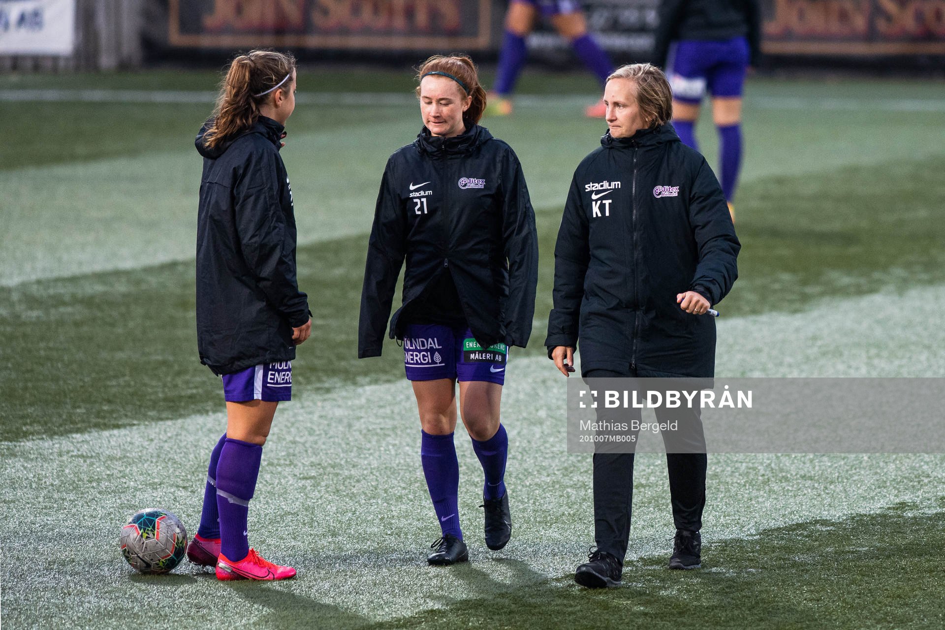 Jitex Frida Strandberg och tränare Kajsa Tornfalk