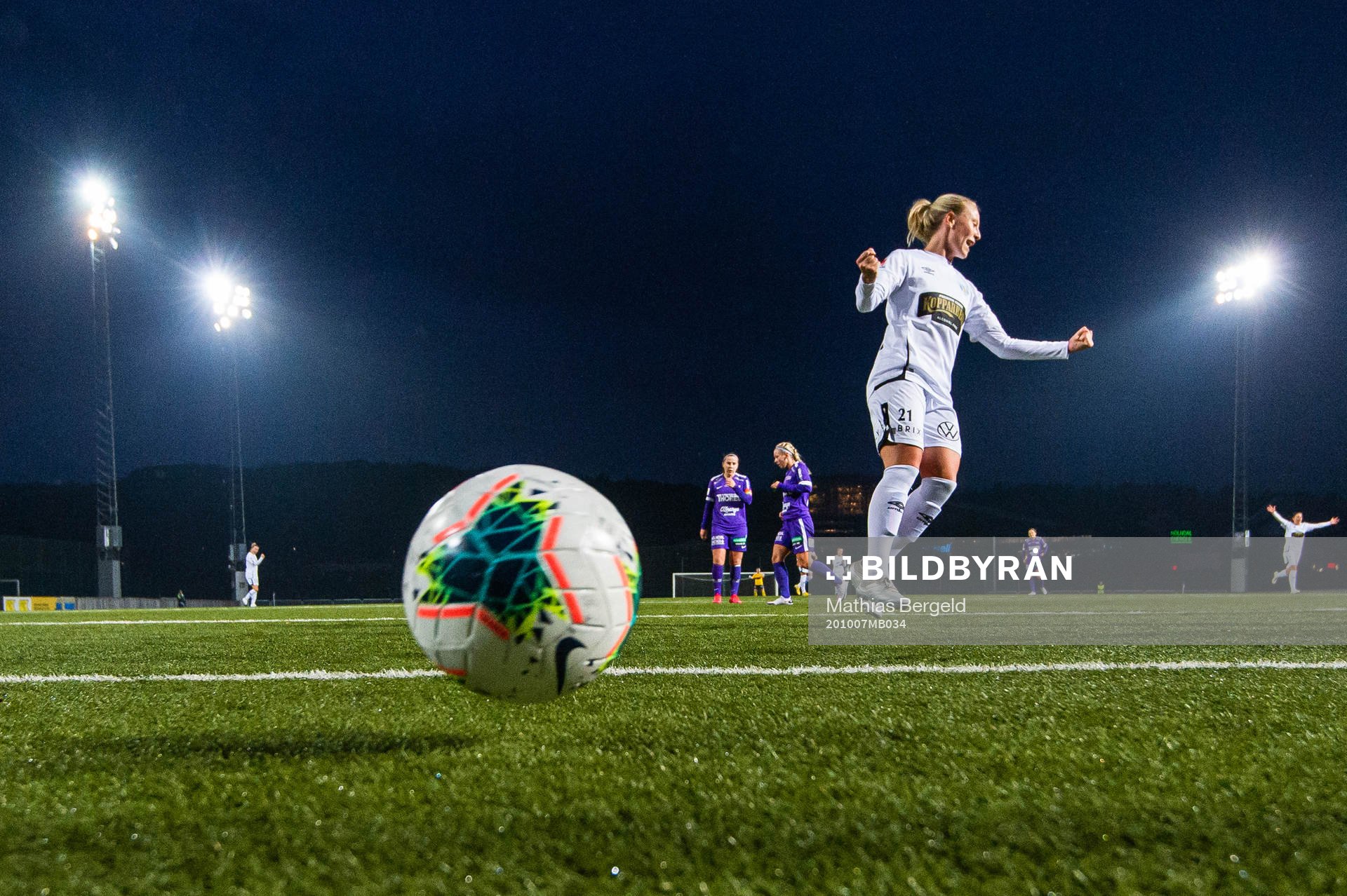Göteborgs Rebecka Blomqvist jublar