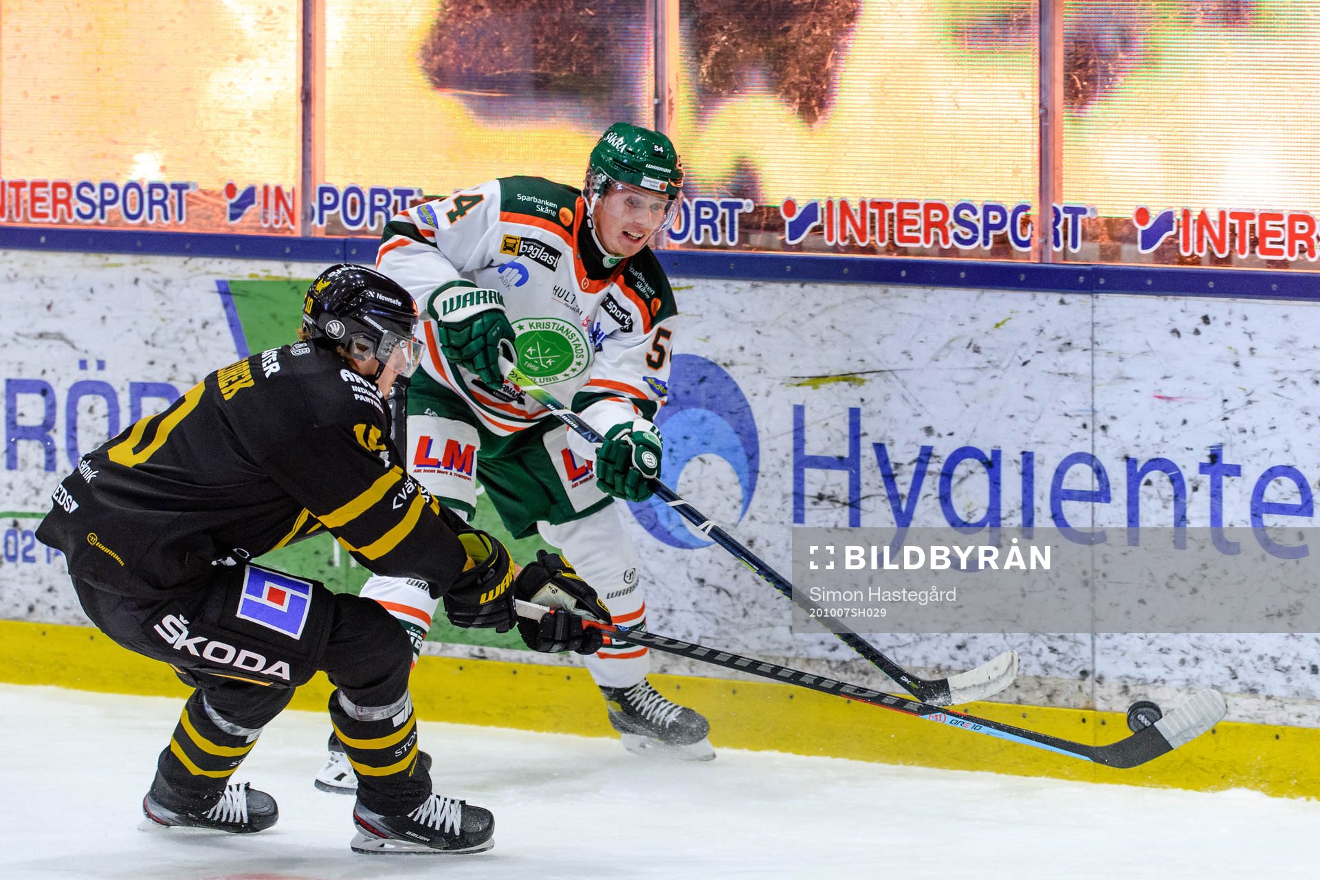 Västerås Jimmie Jansson Lorek och Kristianstads Johan