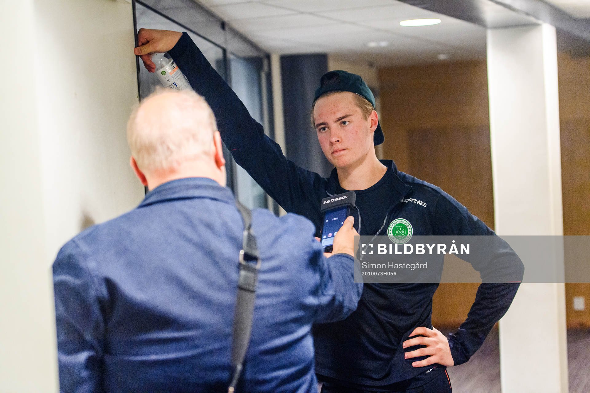 Kristianstads målvakt Calle Clang