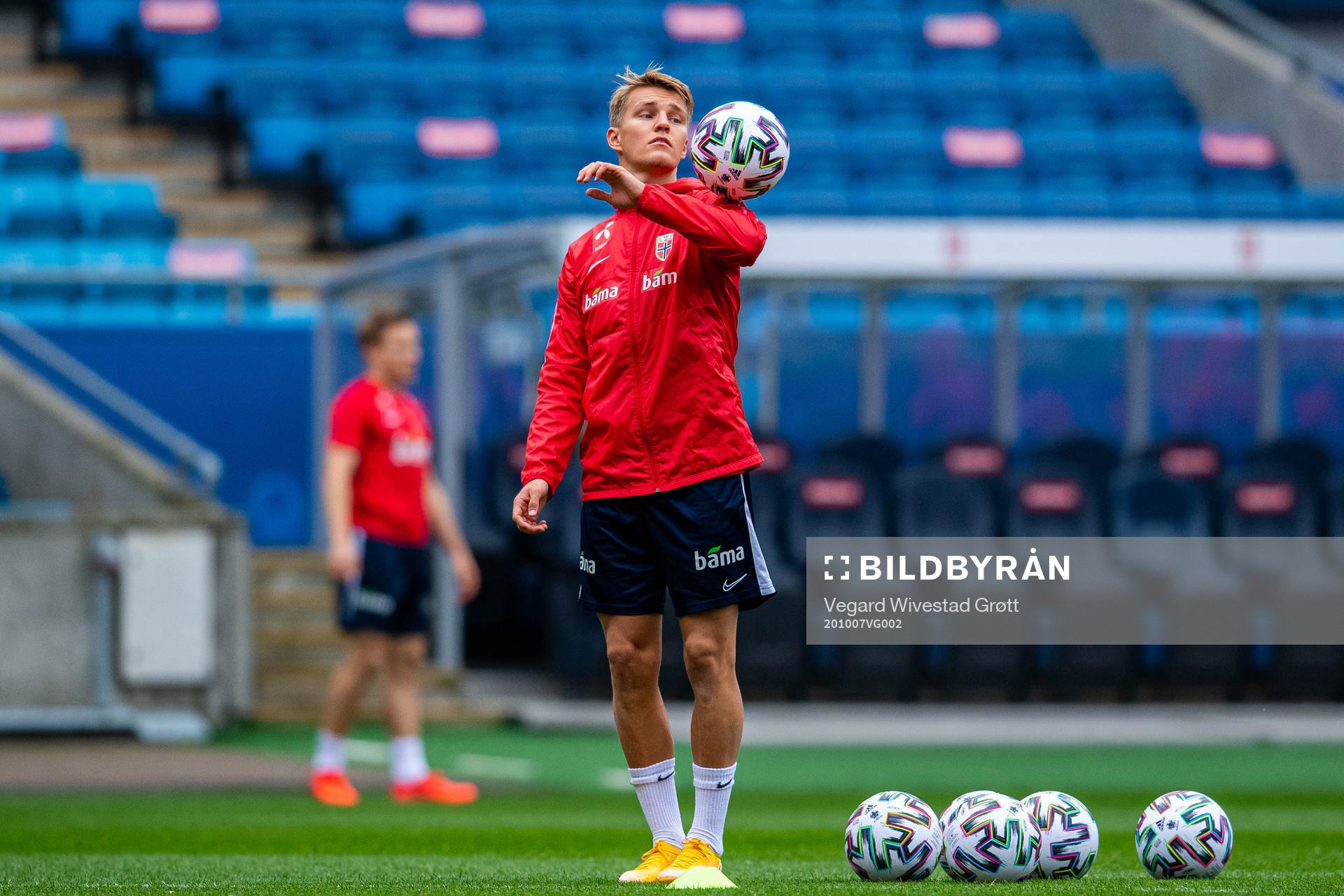 Martin Ødegaard of the Norwegian national football team