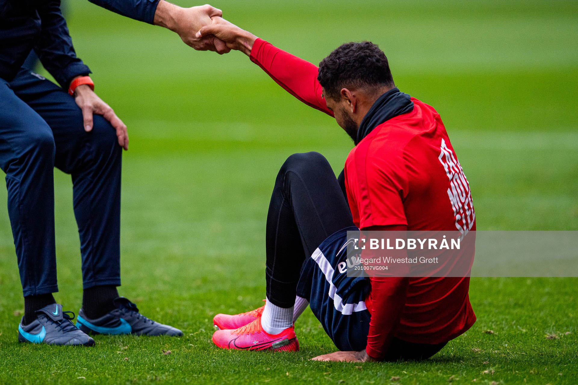 Joshua King of the Norwegian national football team