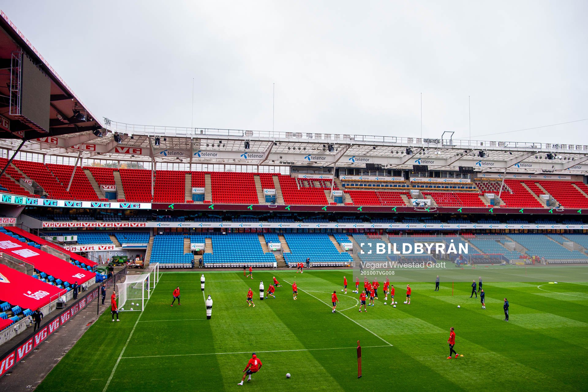 General view of Ullevaal Stadion
