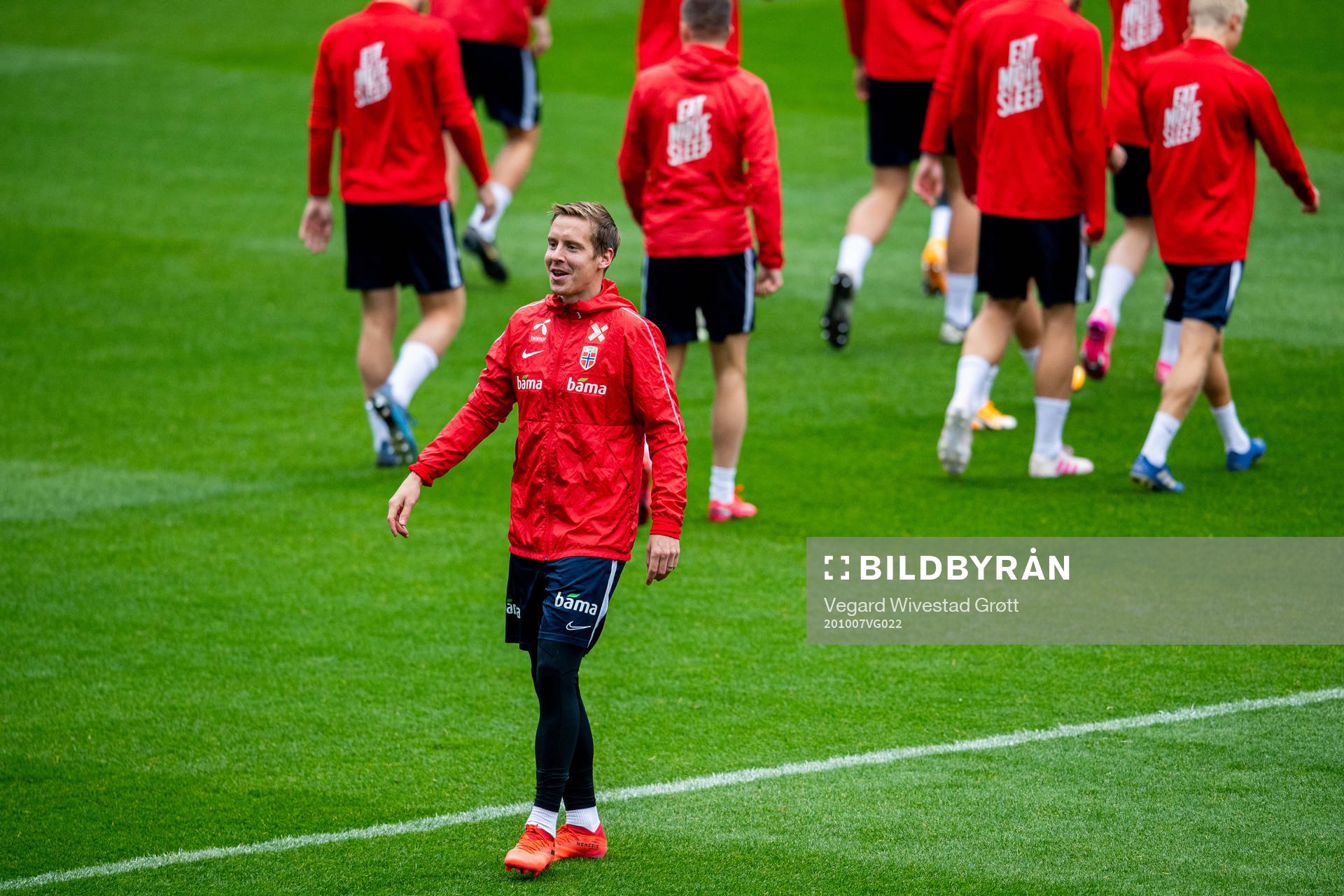 Stefan Johansen of the Norwegian national football team