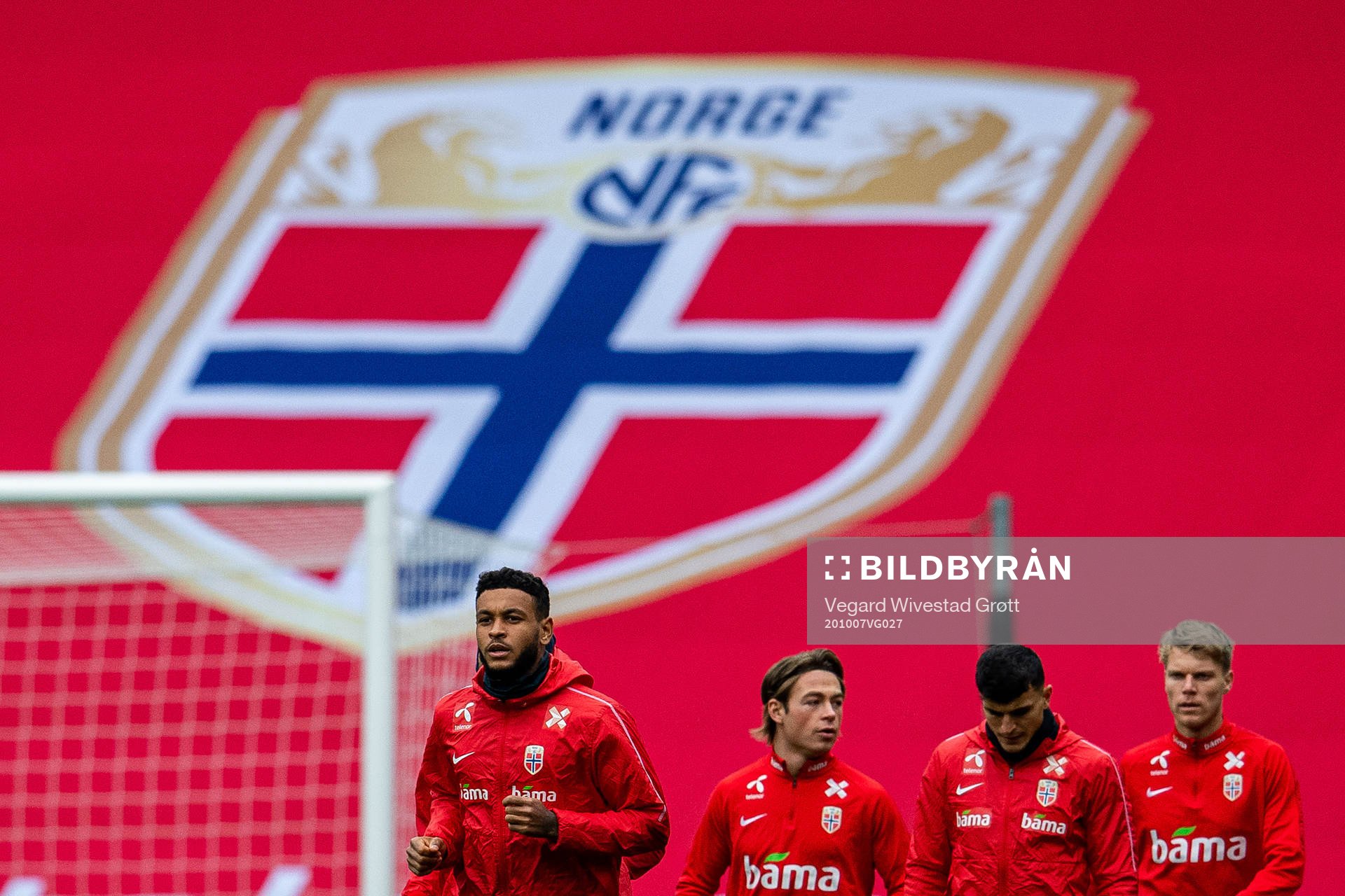 Joshua King of the Norwegian national football team