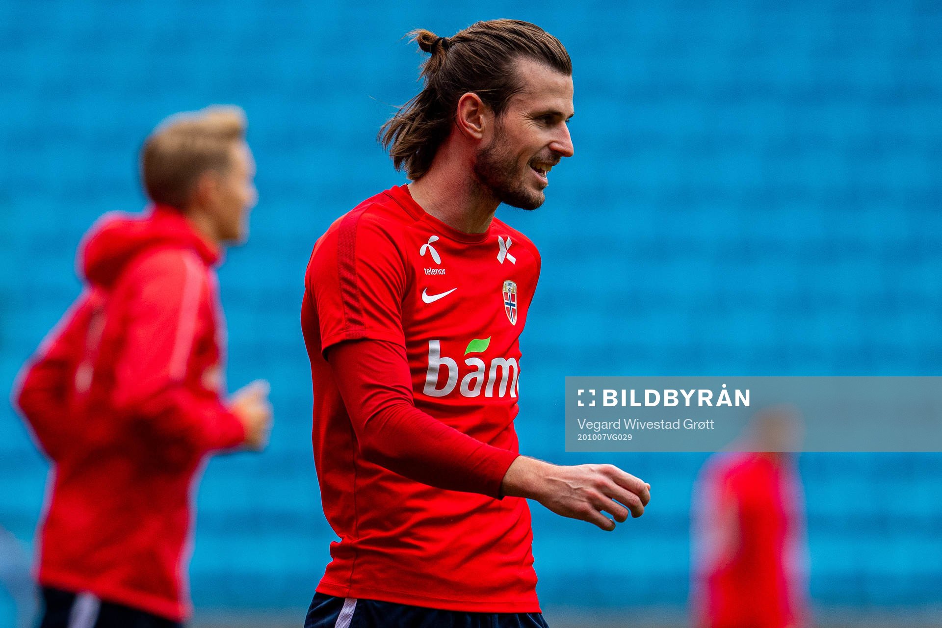 Håvard Nordtveit of the Norwegian national football team