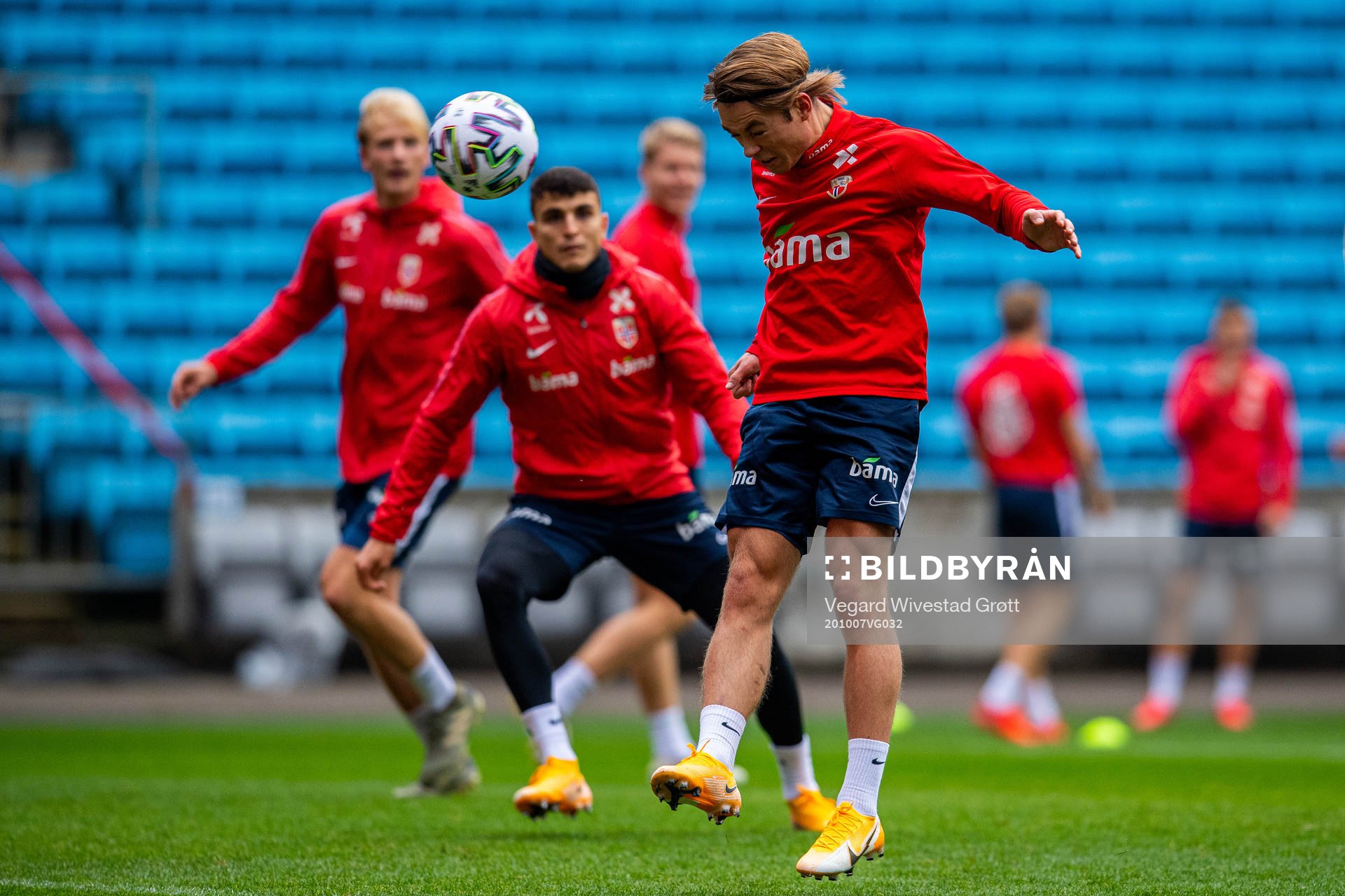 Patrick Berg of the Norwegian national football team