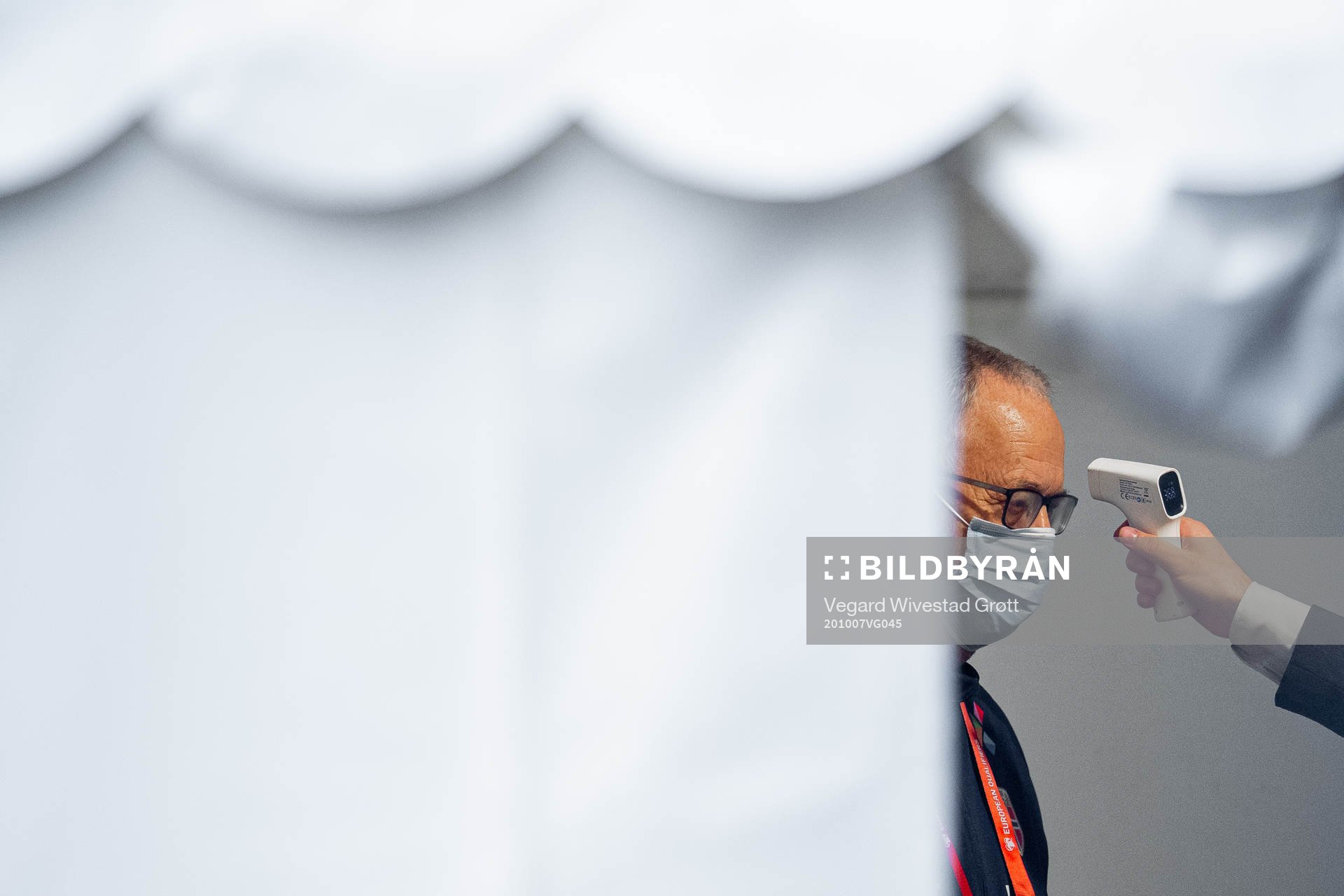 Lars Lagerbäck, head coach of the Norwegian national