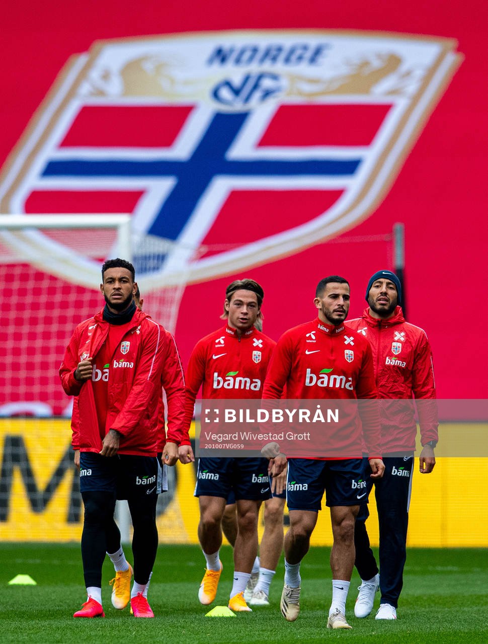 Joshua King, Patrick Berg, Omar Elabdellaoui and Haitam