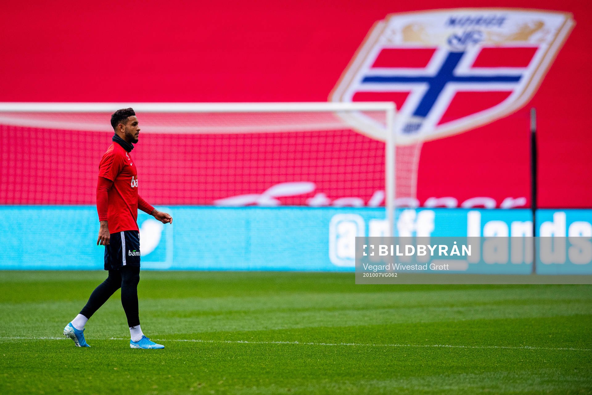 Joshua King of the Norwegian national football team