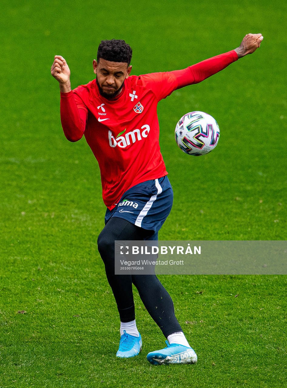Joshua King of the Norwegian national football team