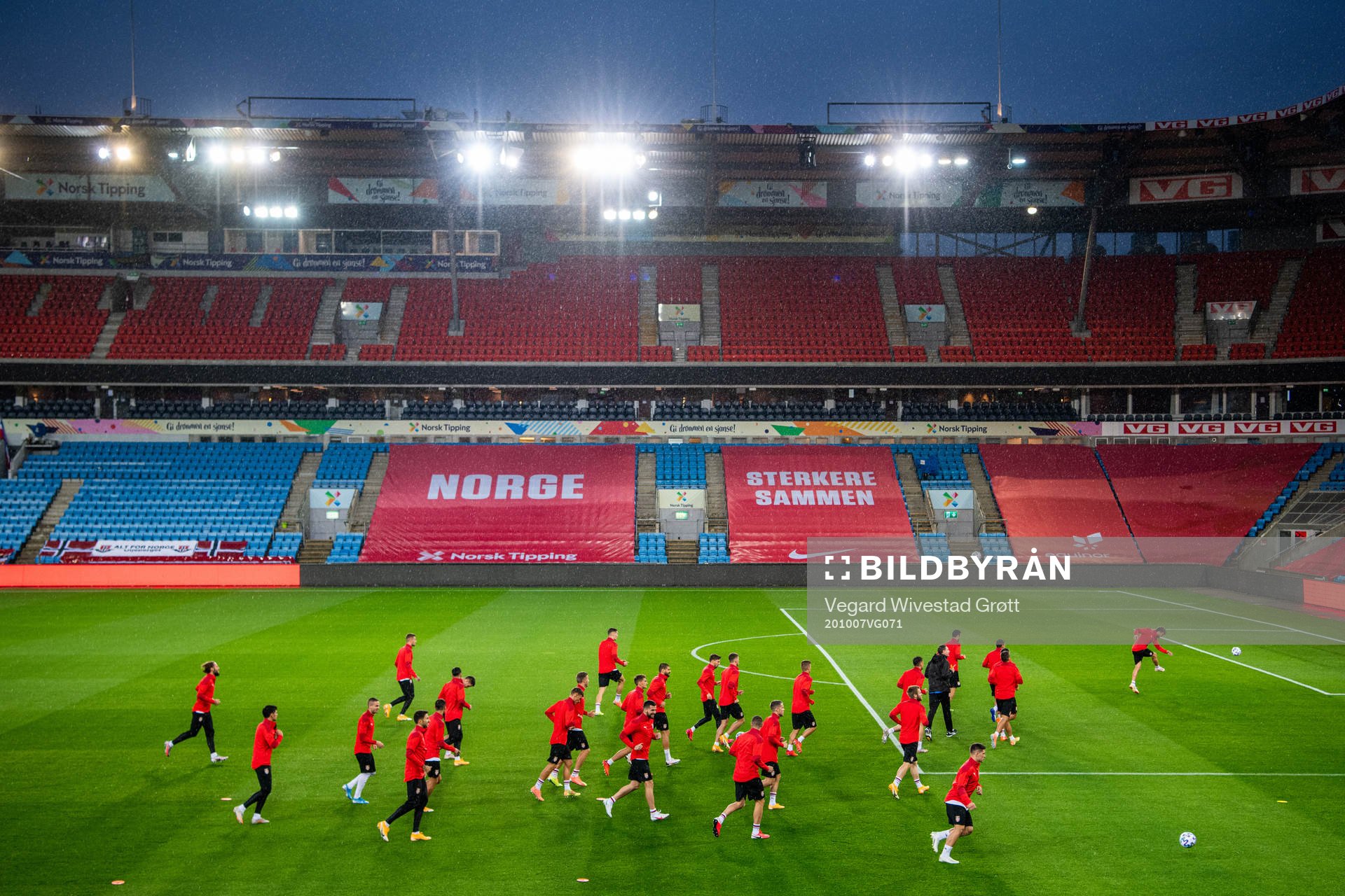 General view of Ullevaal Stadion