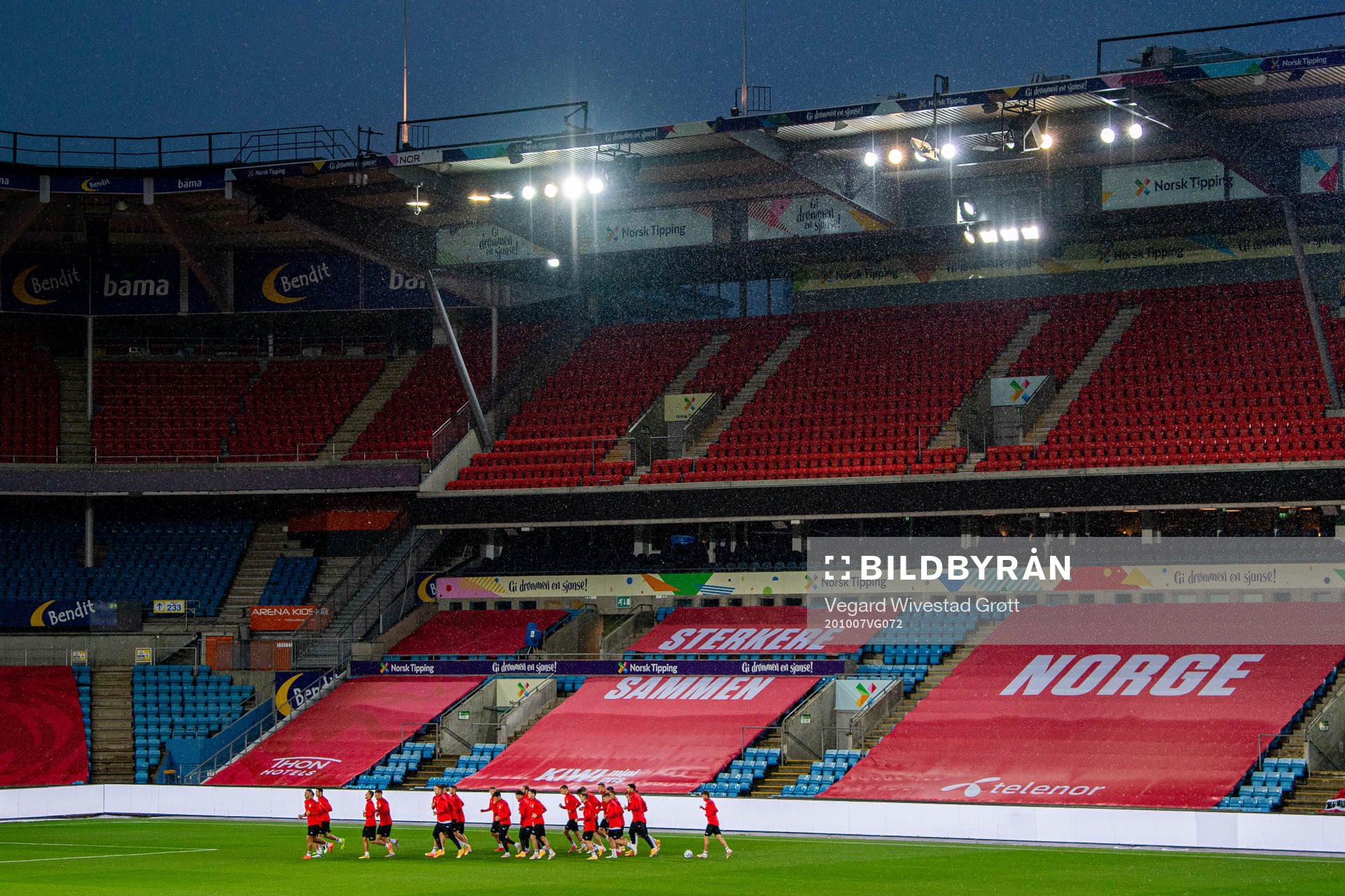 General view of Ullevaal Stadion