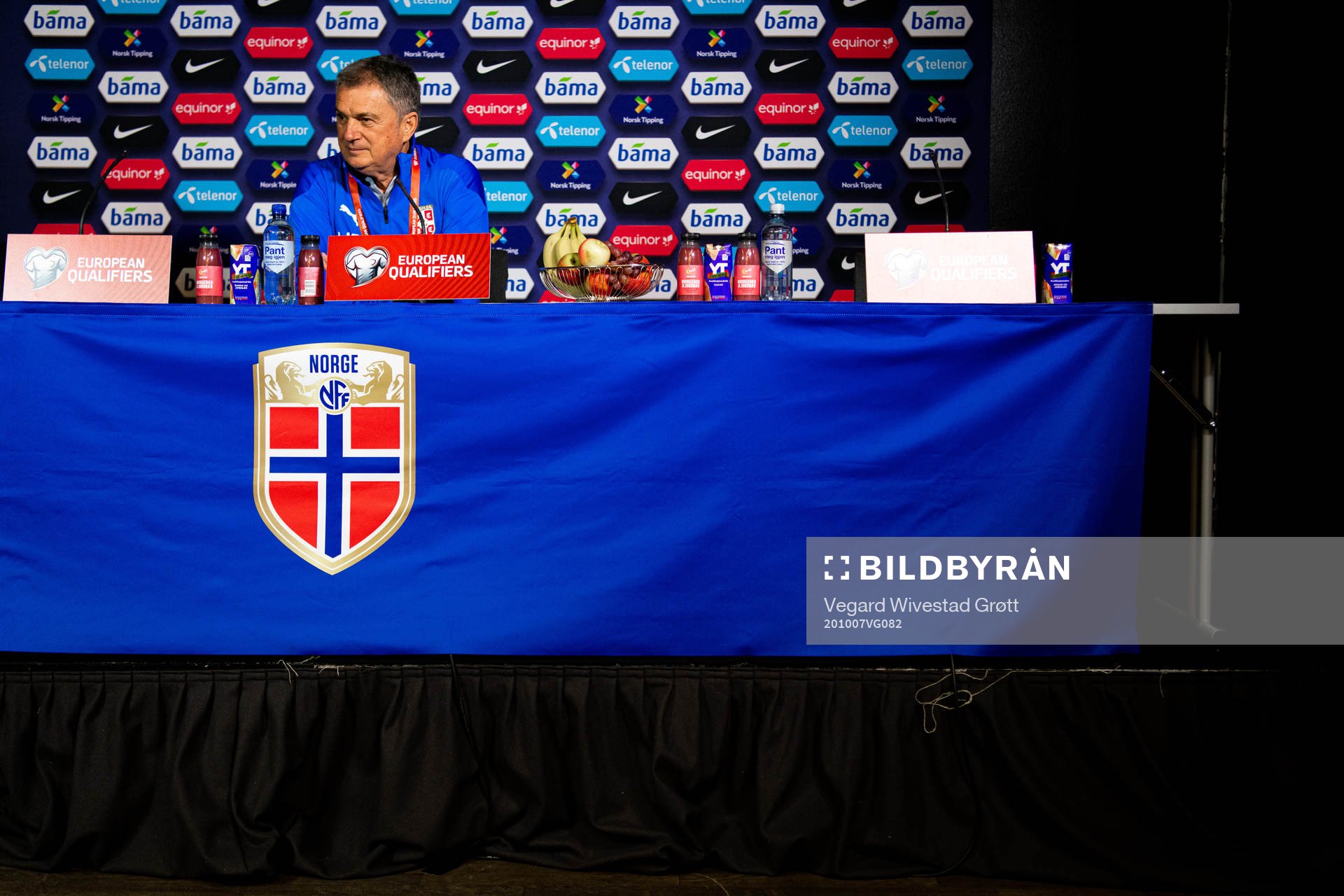 Ljubisa Tumbakovic, head coach of the Serbian national