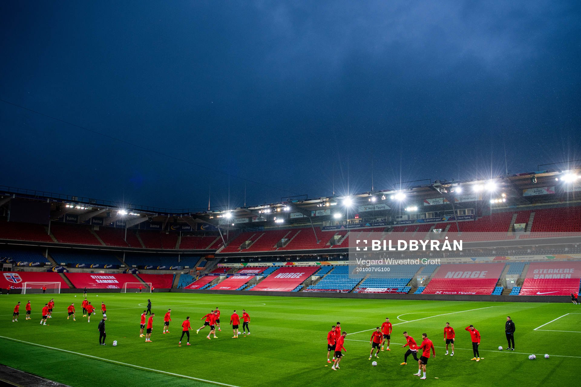 General view of Ullevaal Stadion