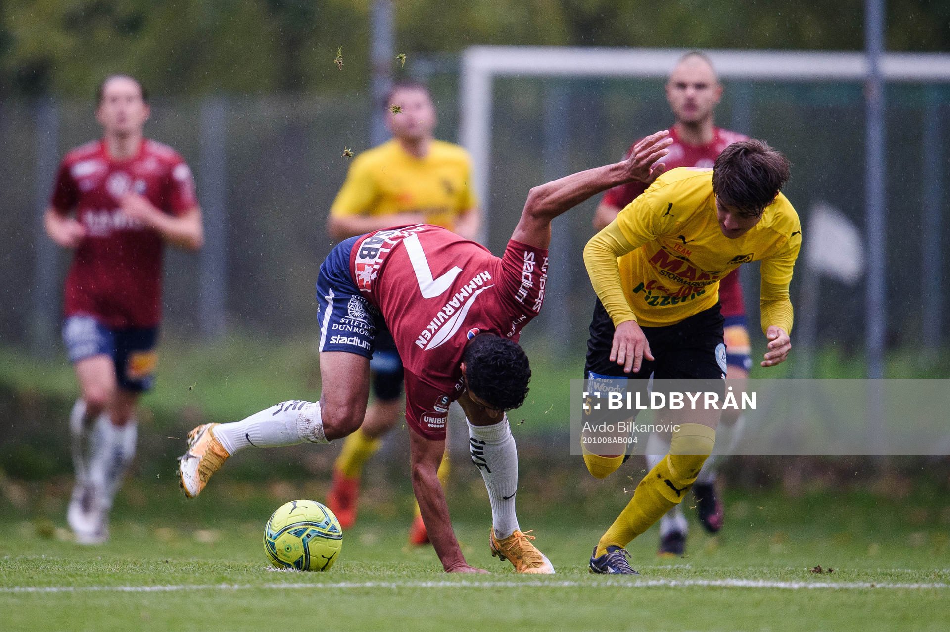 Örgrytes Ailton Jose Almeida och Löddes Fabian Jansson