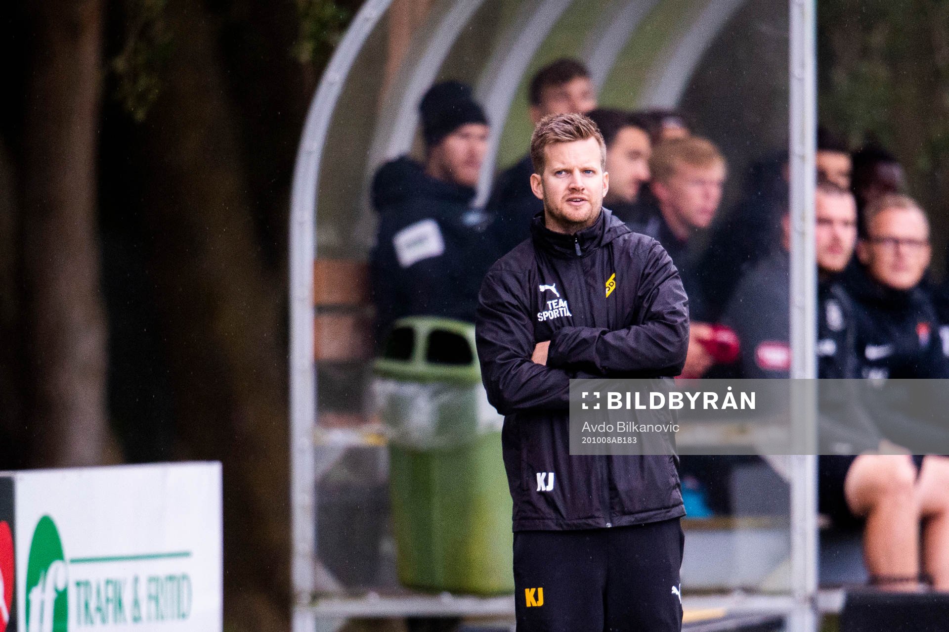 Löddes tränare Kim Johansson