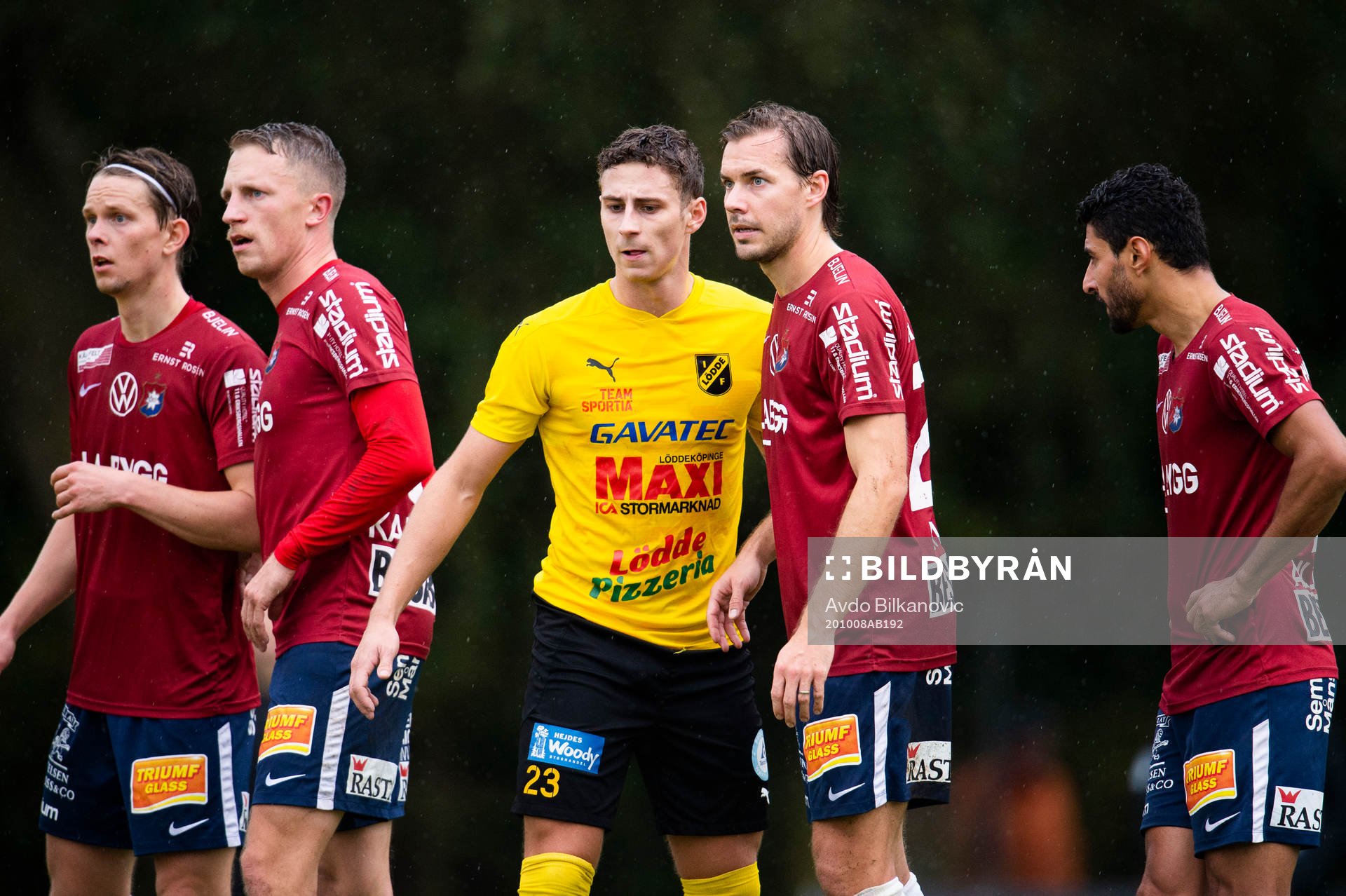 Löddes Kevin Nadarevic och Örgrytes Danny Ervik