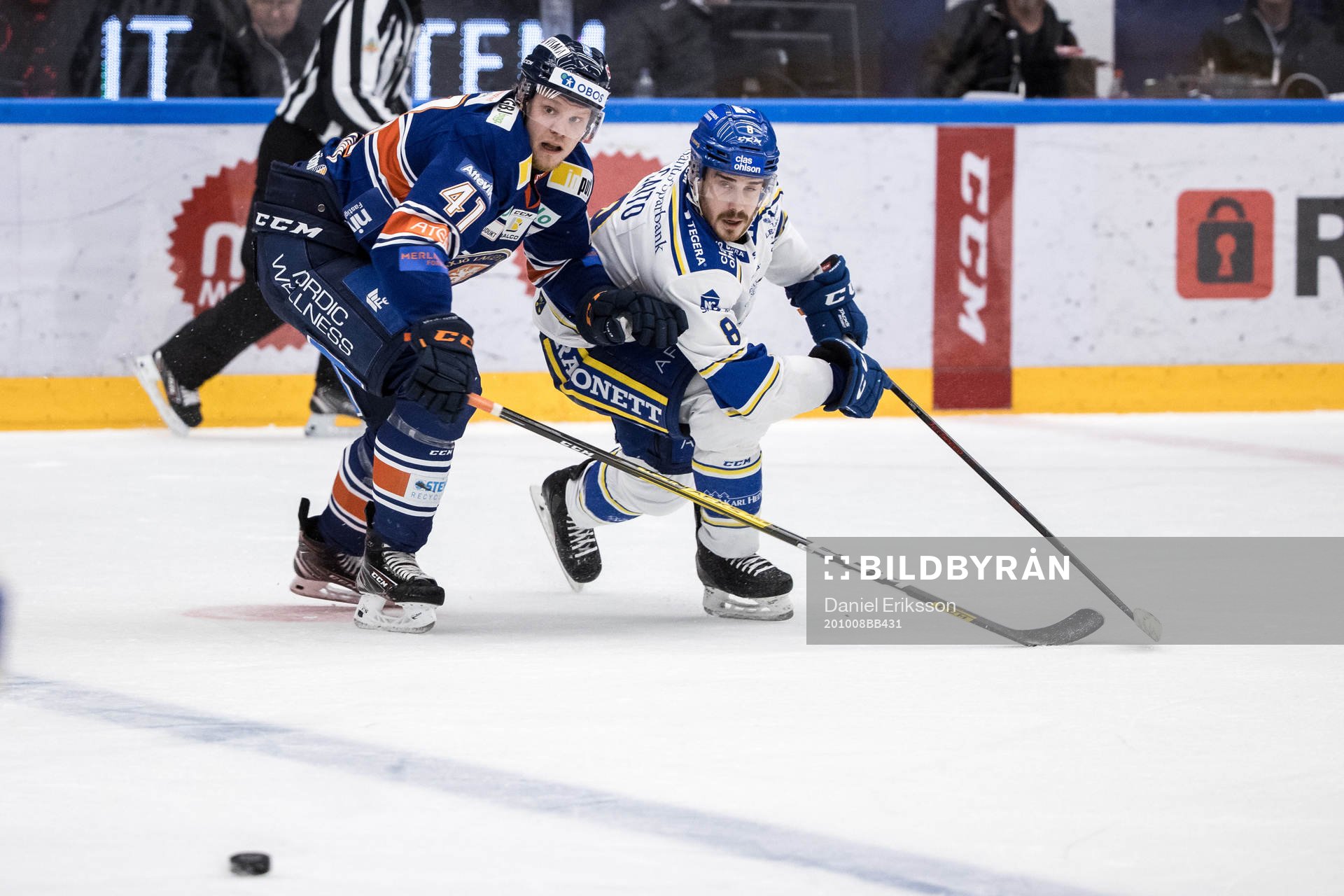 Växjös Ludvig Nilsson och Leksands Matt Caito