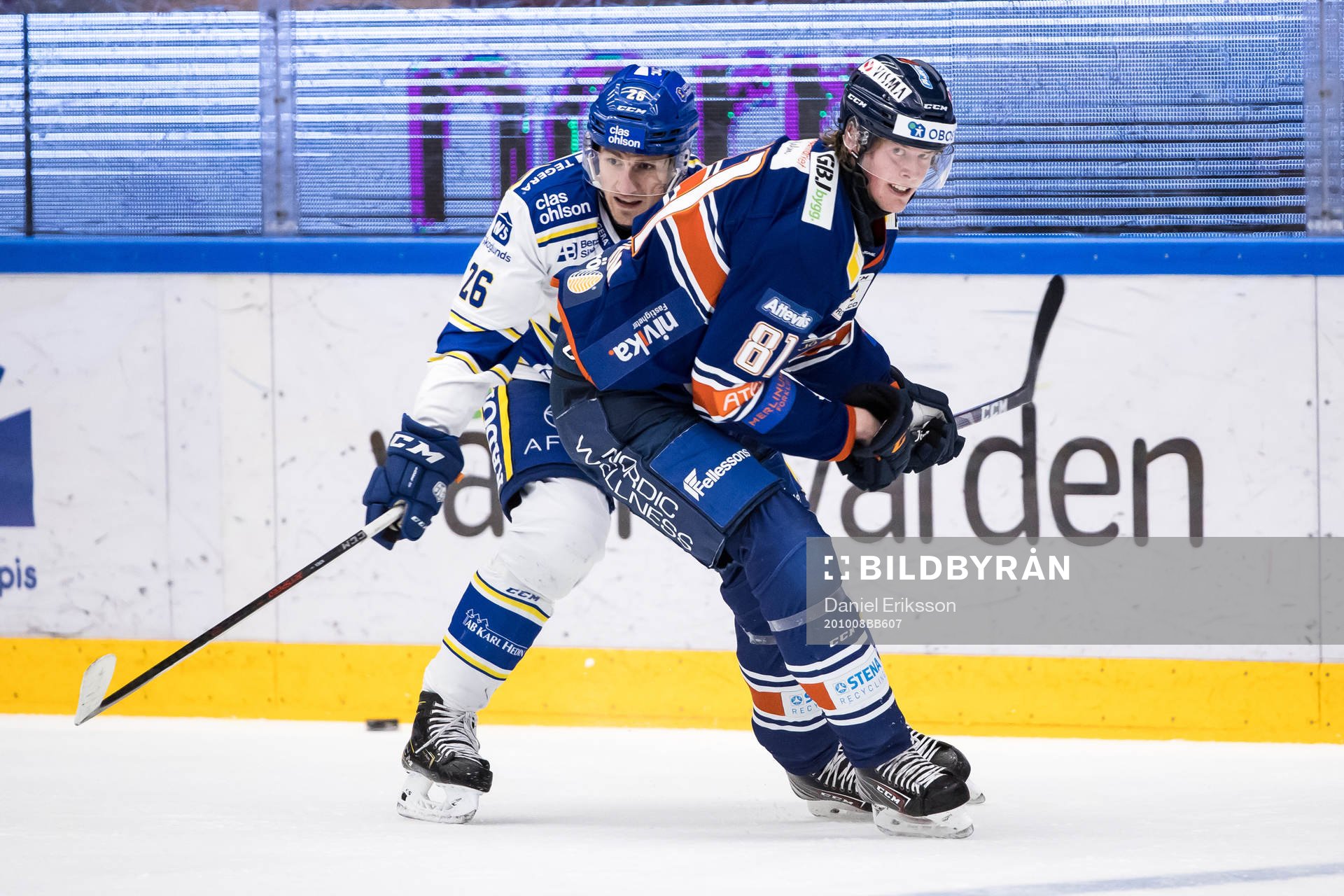 Leksands Patrik Norén och Växjös Fredrik Karlström
