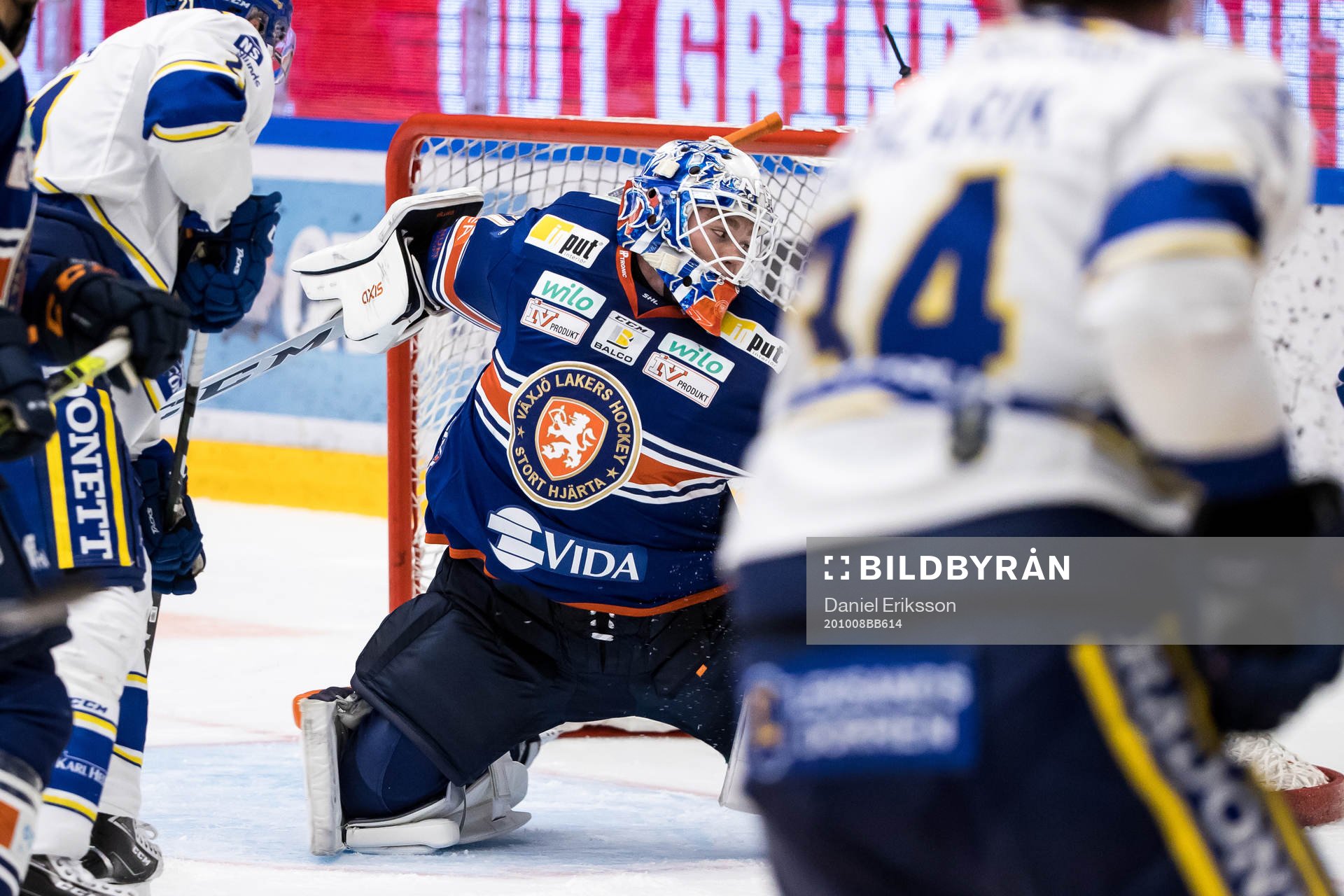 Växjös målvakt Erik Källgren
