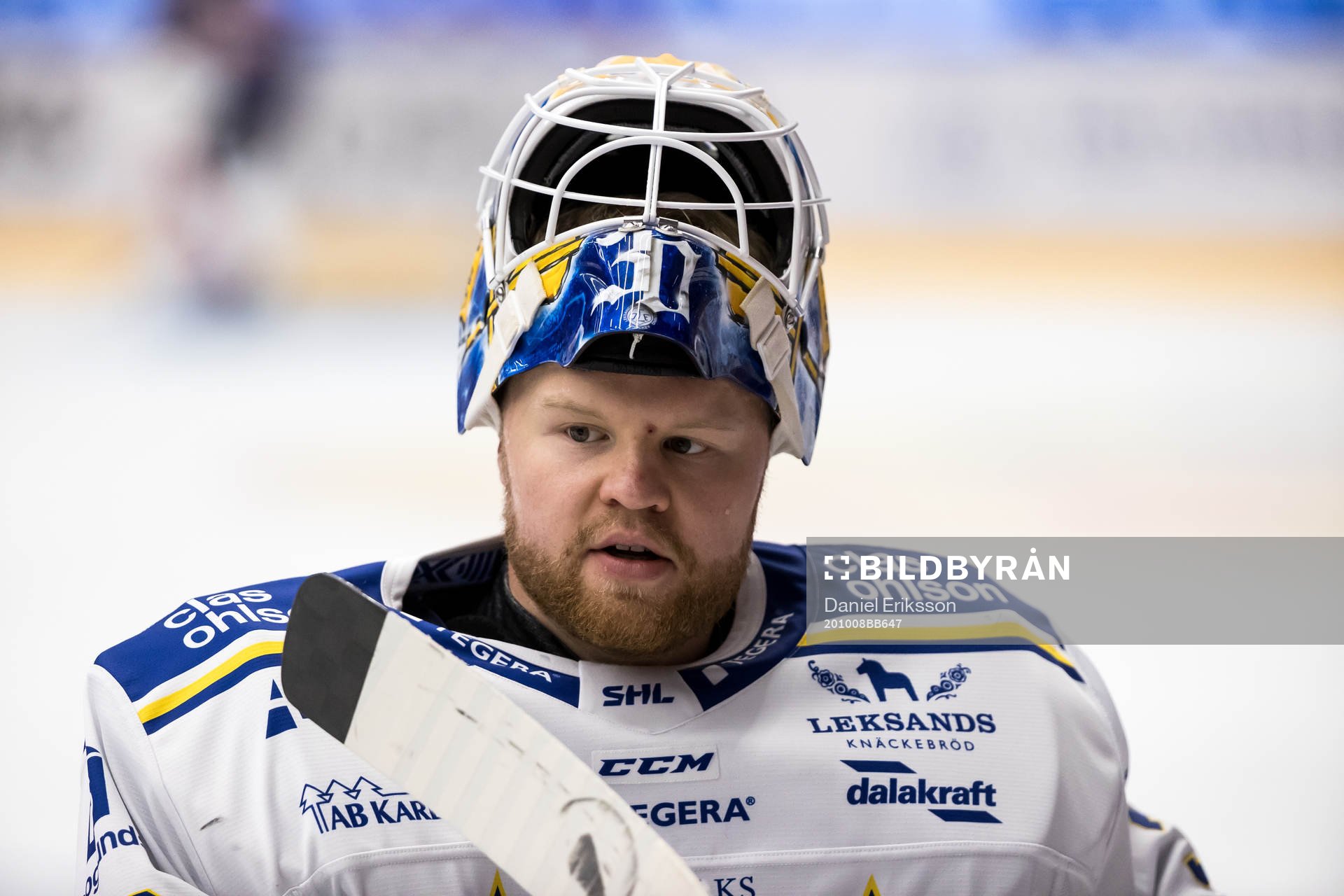 Leksands målvakt Janne Juvonen