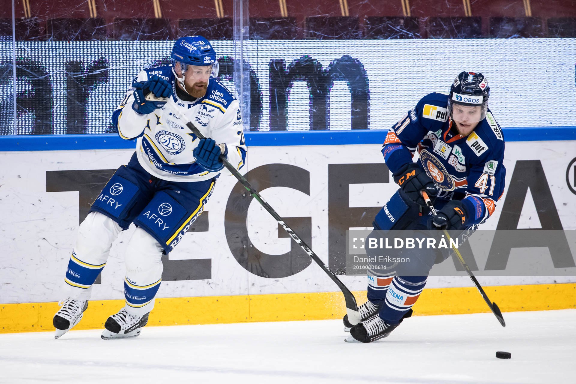 Leksands Mattias Ritola och Växjös Ludvig Nilsson