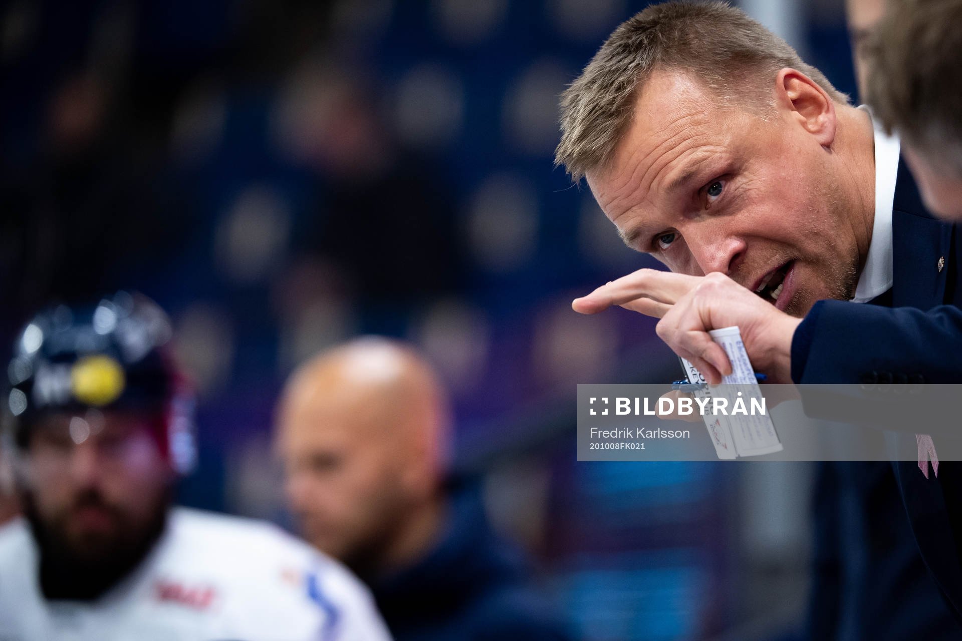 Linköpings tränare Bert Robertsson