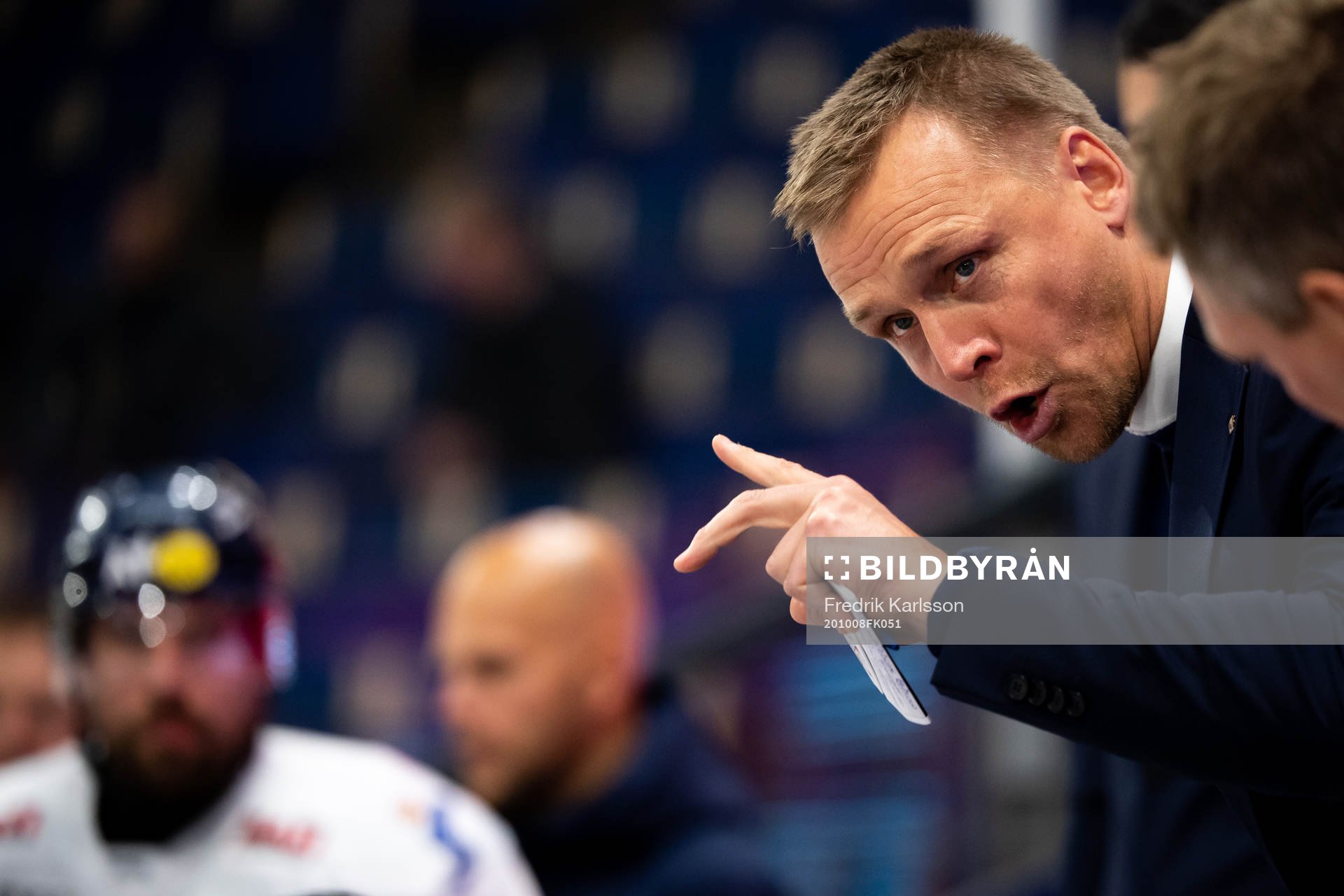 Linköpings tränare Bert Robertsson