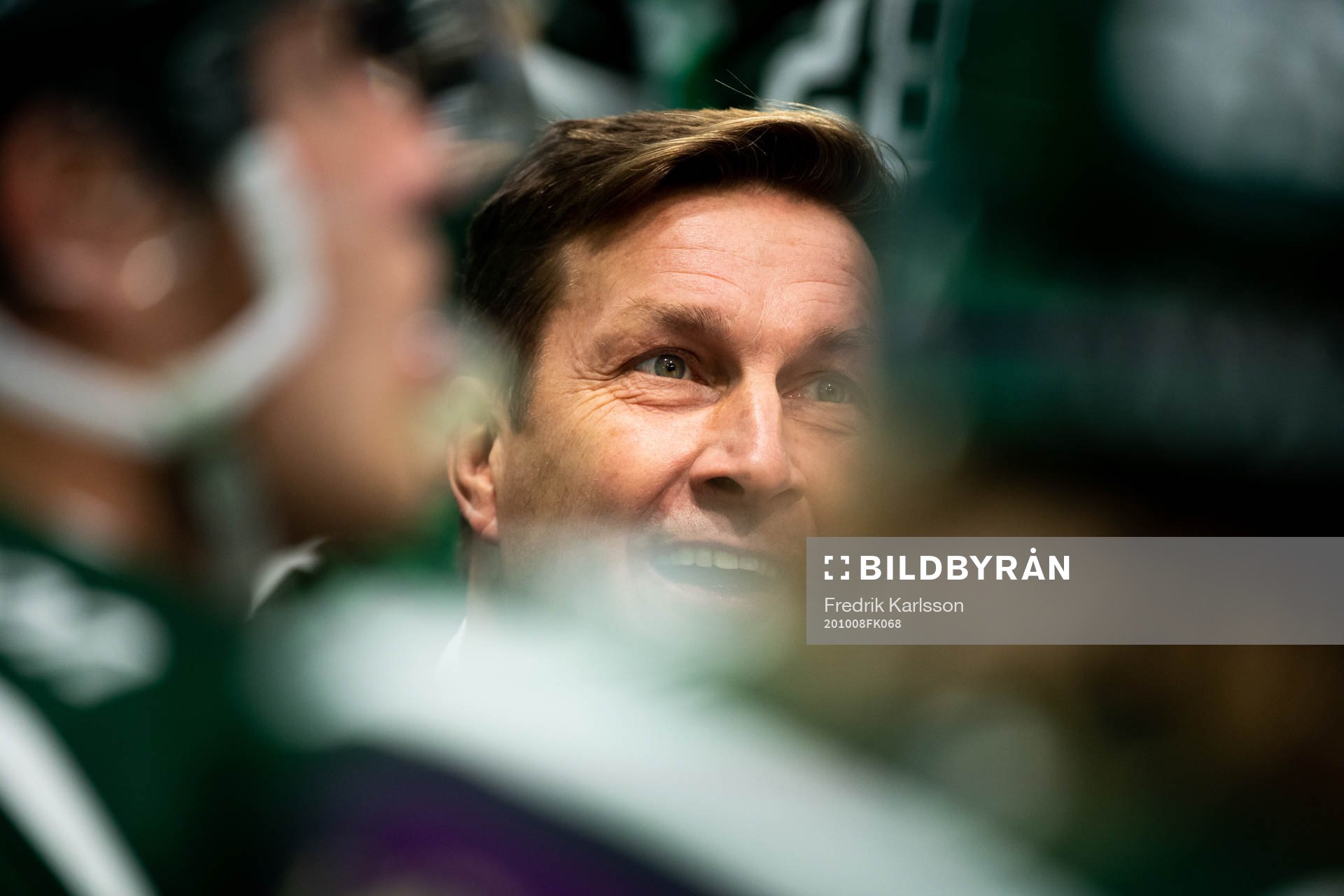 Färjestads huvudtränare Johan Pennerborn