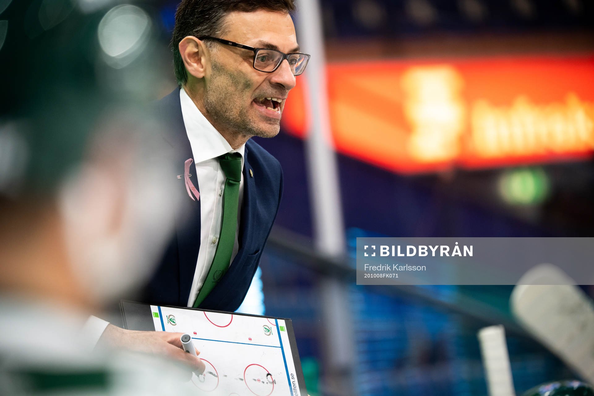 Färjestads assisterande tränare Peter Popovic
