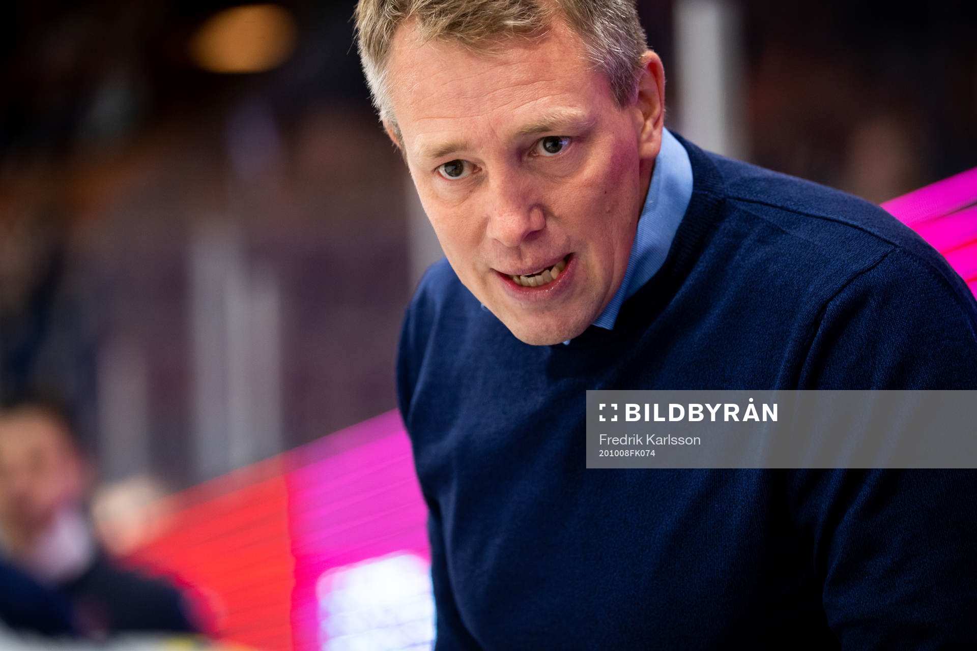 Linköpings assisterande tränare Johan Åkerman