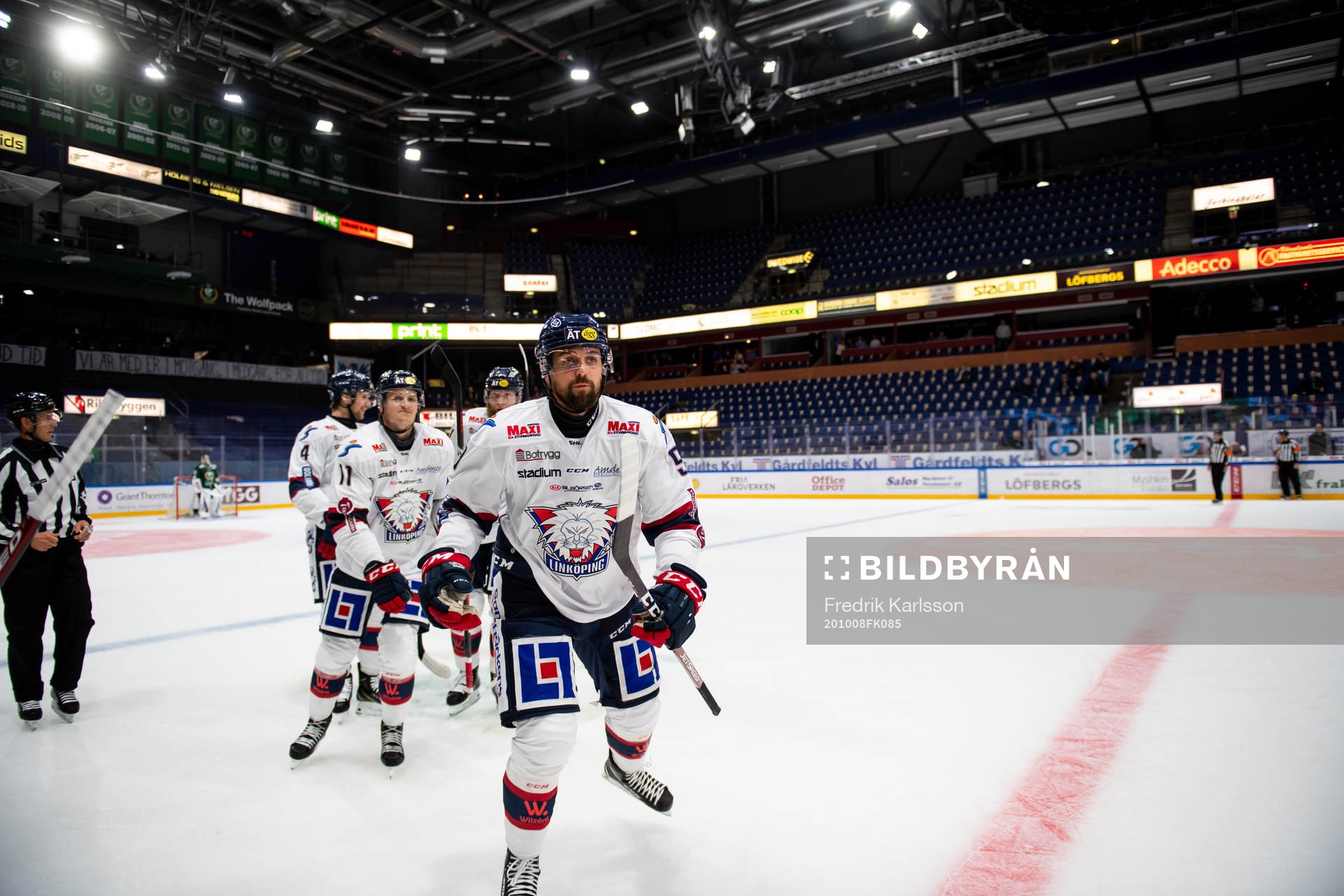 Linköpings Mikael Frycklund jublar