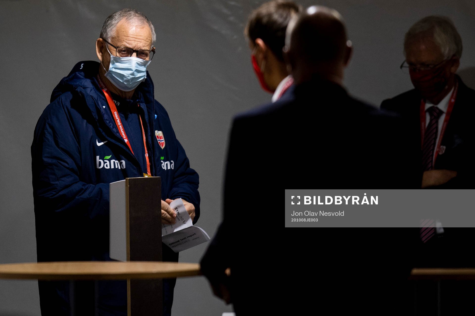 Lars Lagerbäck, head coach of Norway