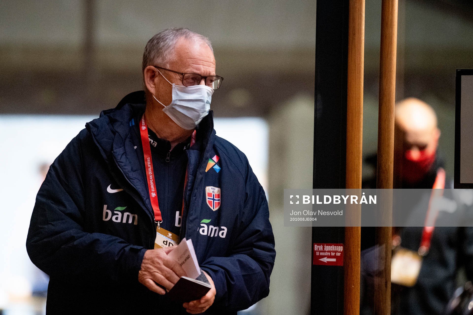 Lars Lagerbäck, head coach of Norway