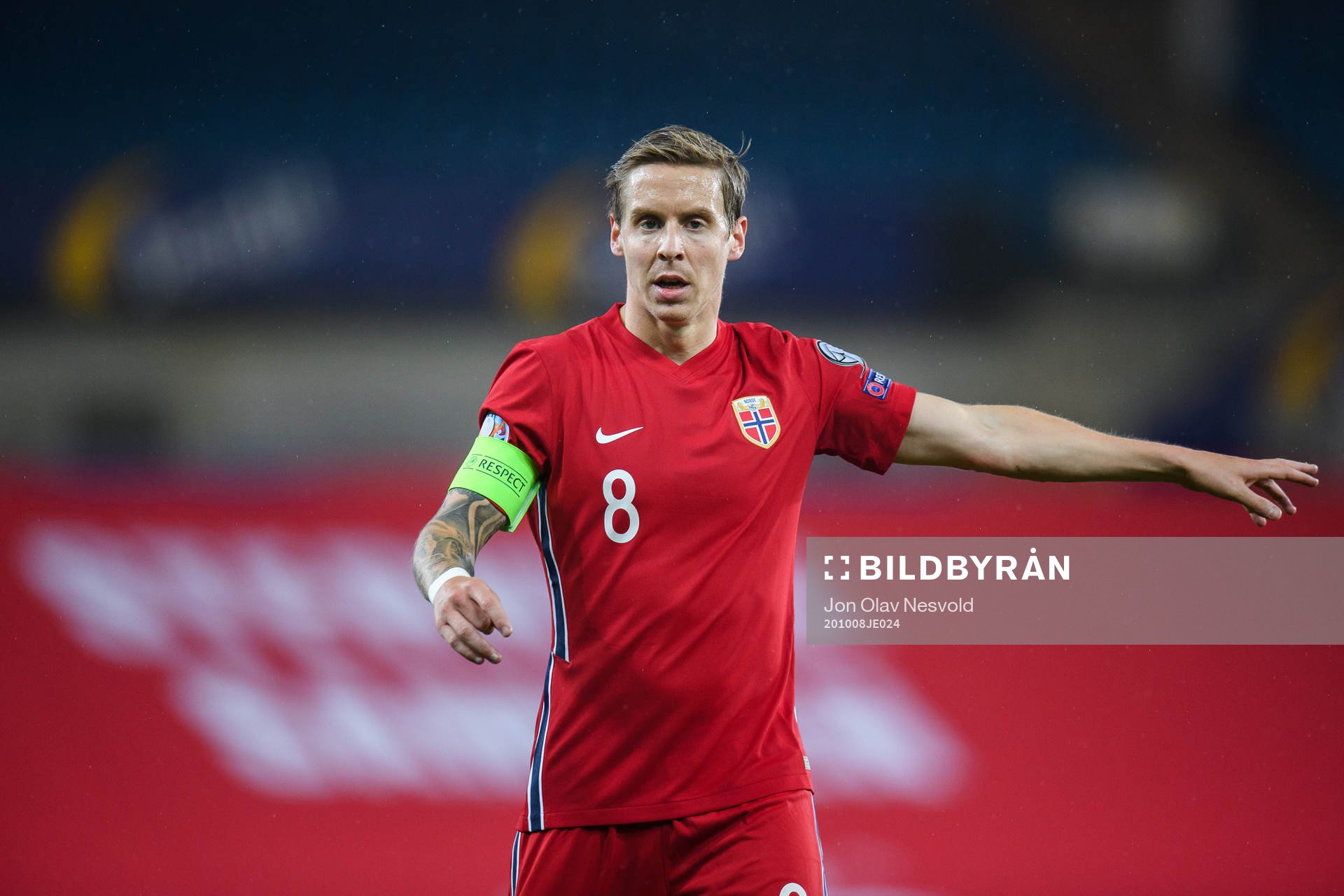 Stefan Johansen of Norway