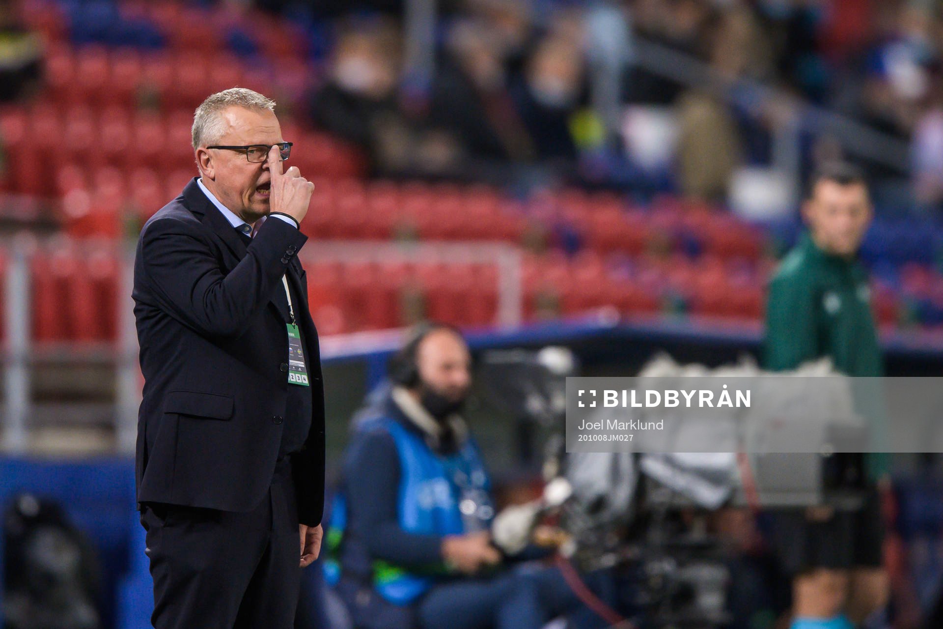 Head coach Janne Andersson of Sweden