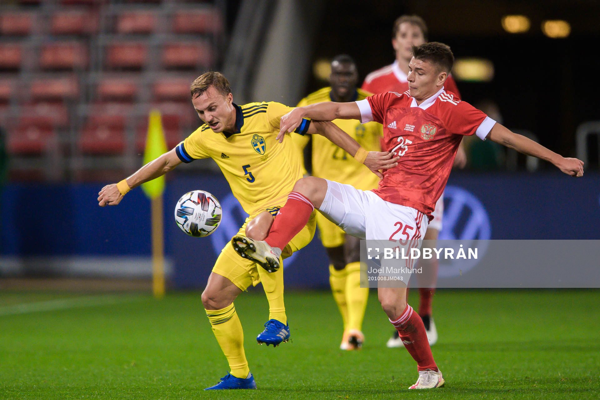Pierre Bengtsson of Sweden and Andrei Mostovoy of Russia