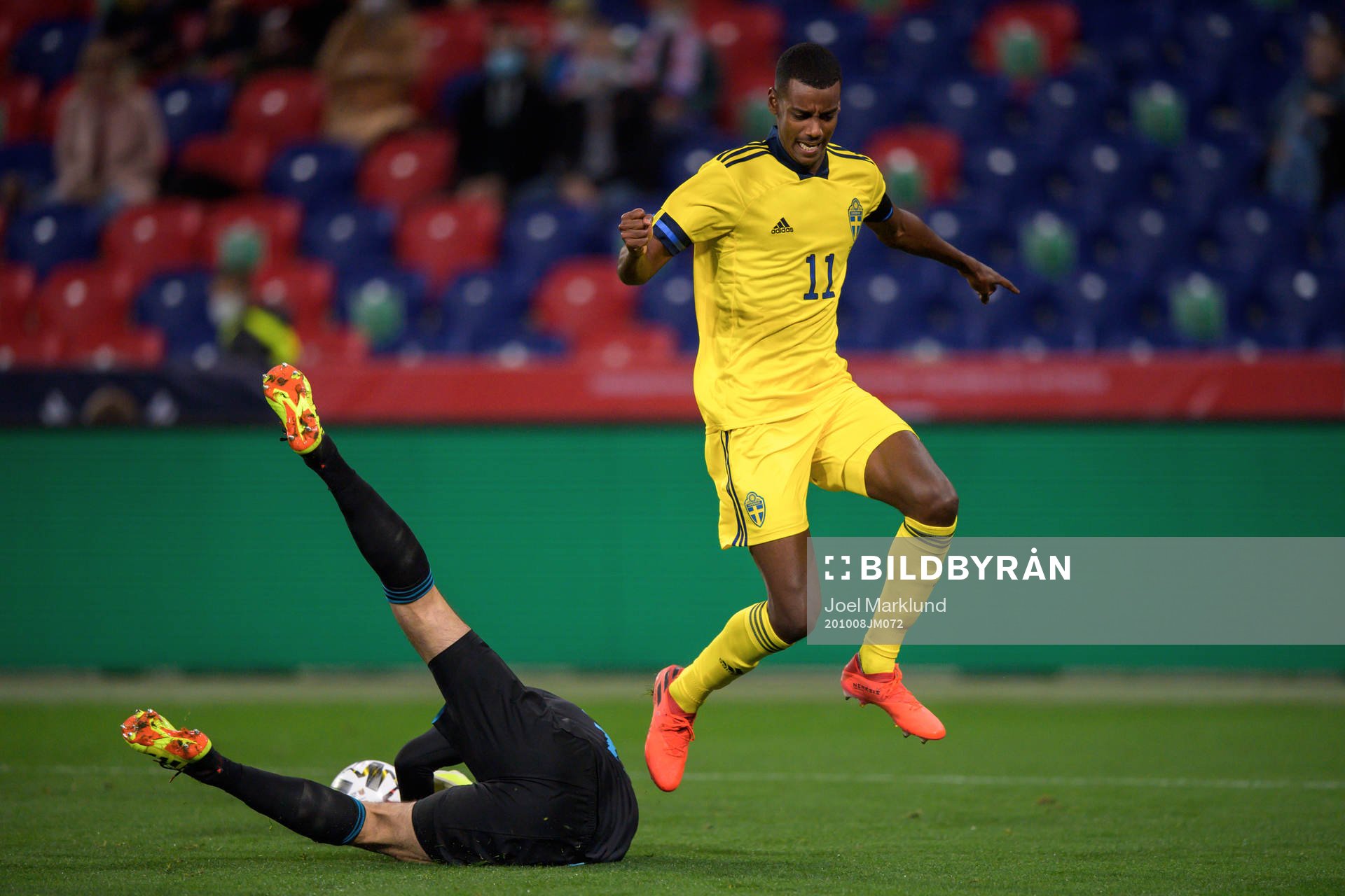 Alexander Isak of Sweden
