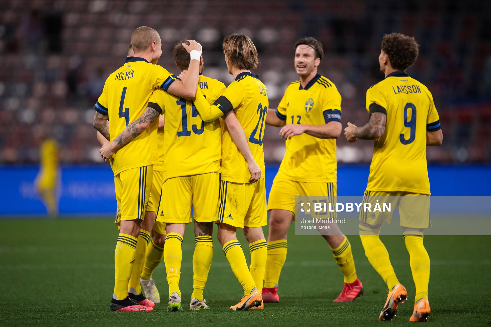 Sebastian Holmén, Mattias Johansson , Kristoffer Olsson ,