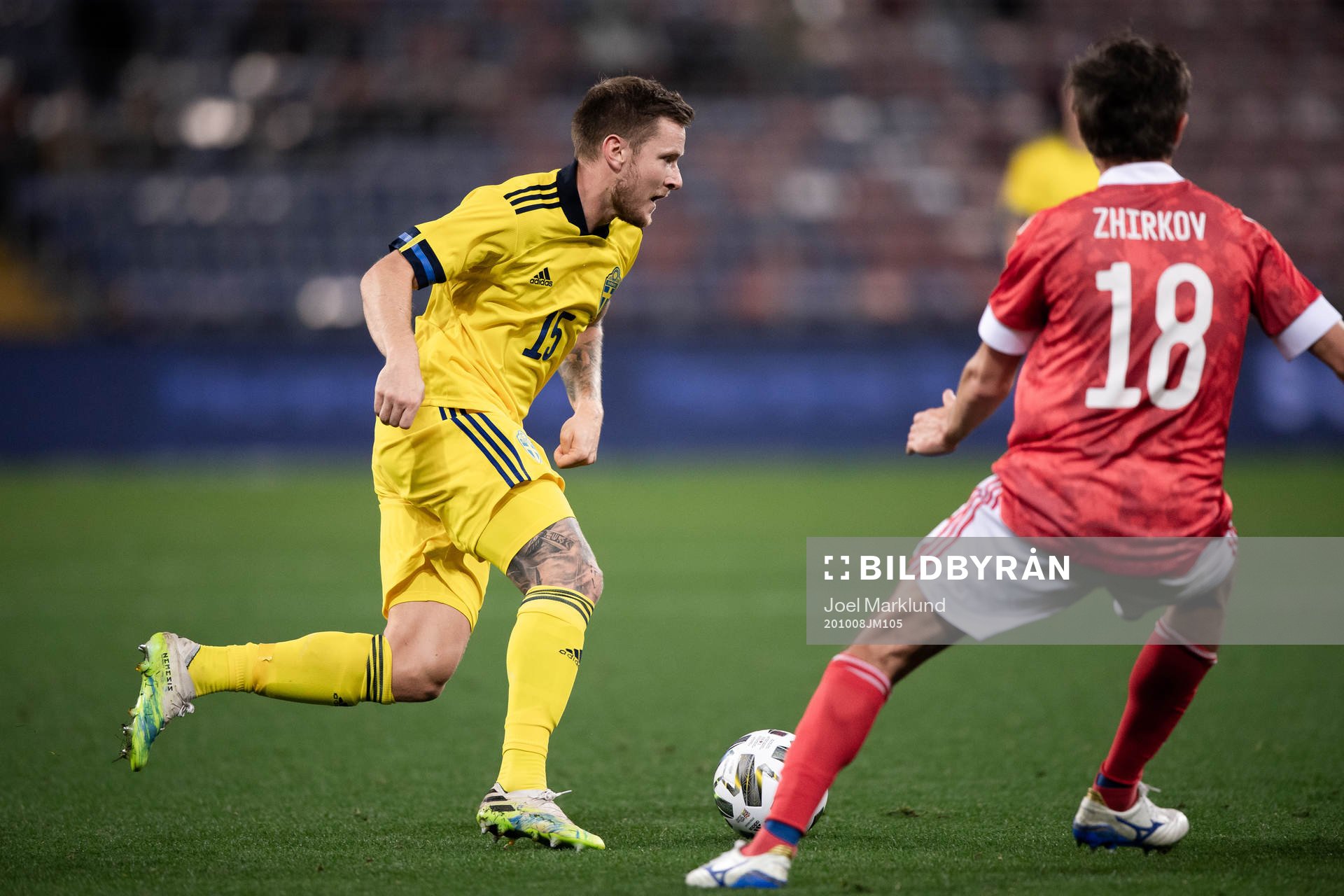 Mattias Johansson of Sweden