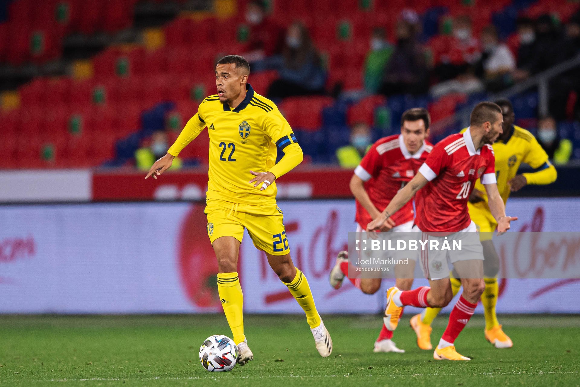 Robin Quaison of Sweden